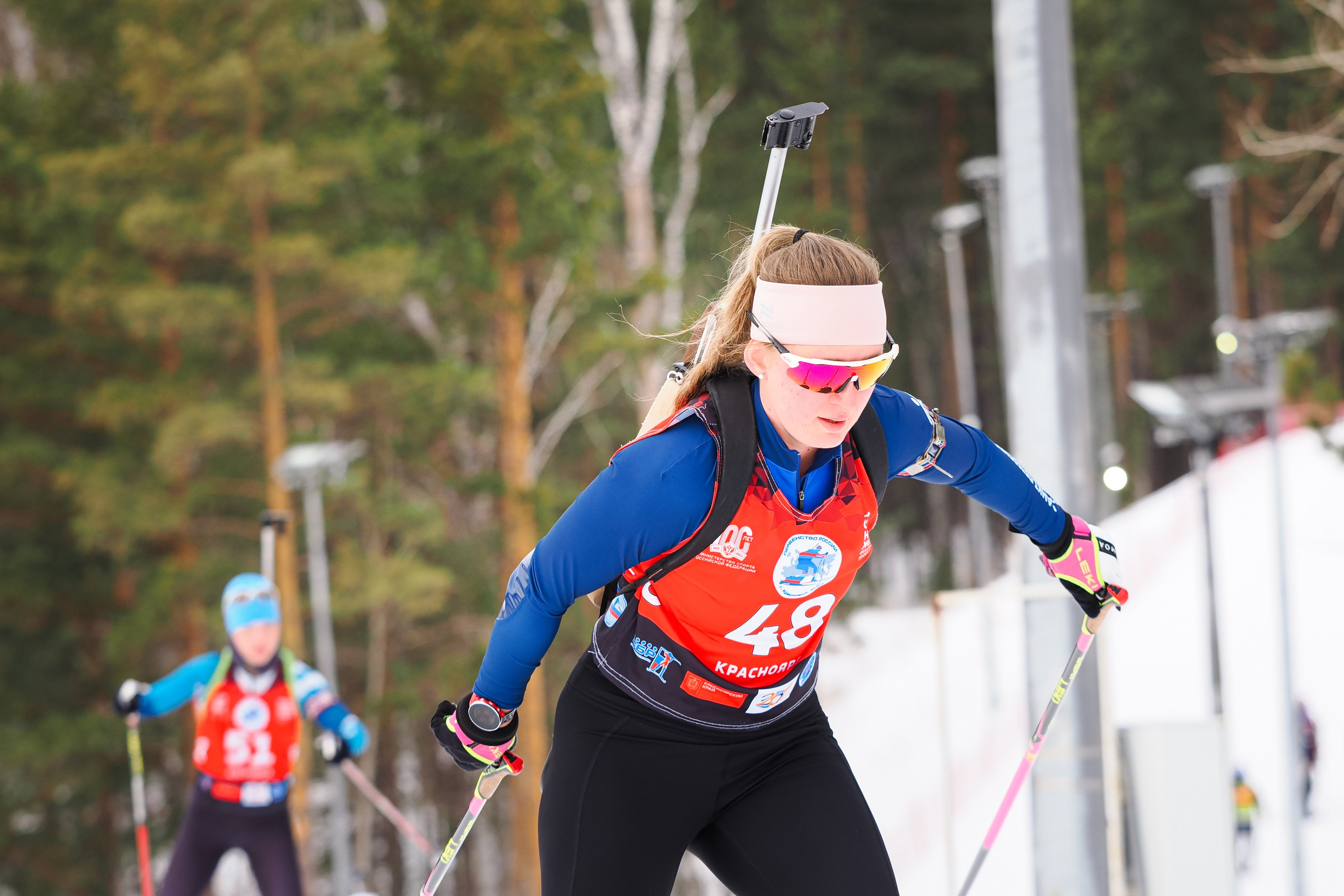 Биатлон / Первенство России. Репортажный фотограф Алексей Козьмин