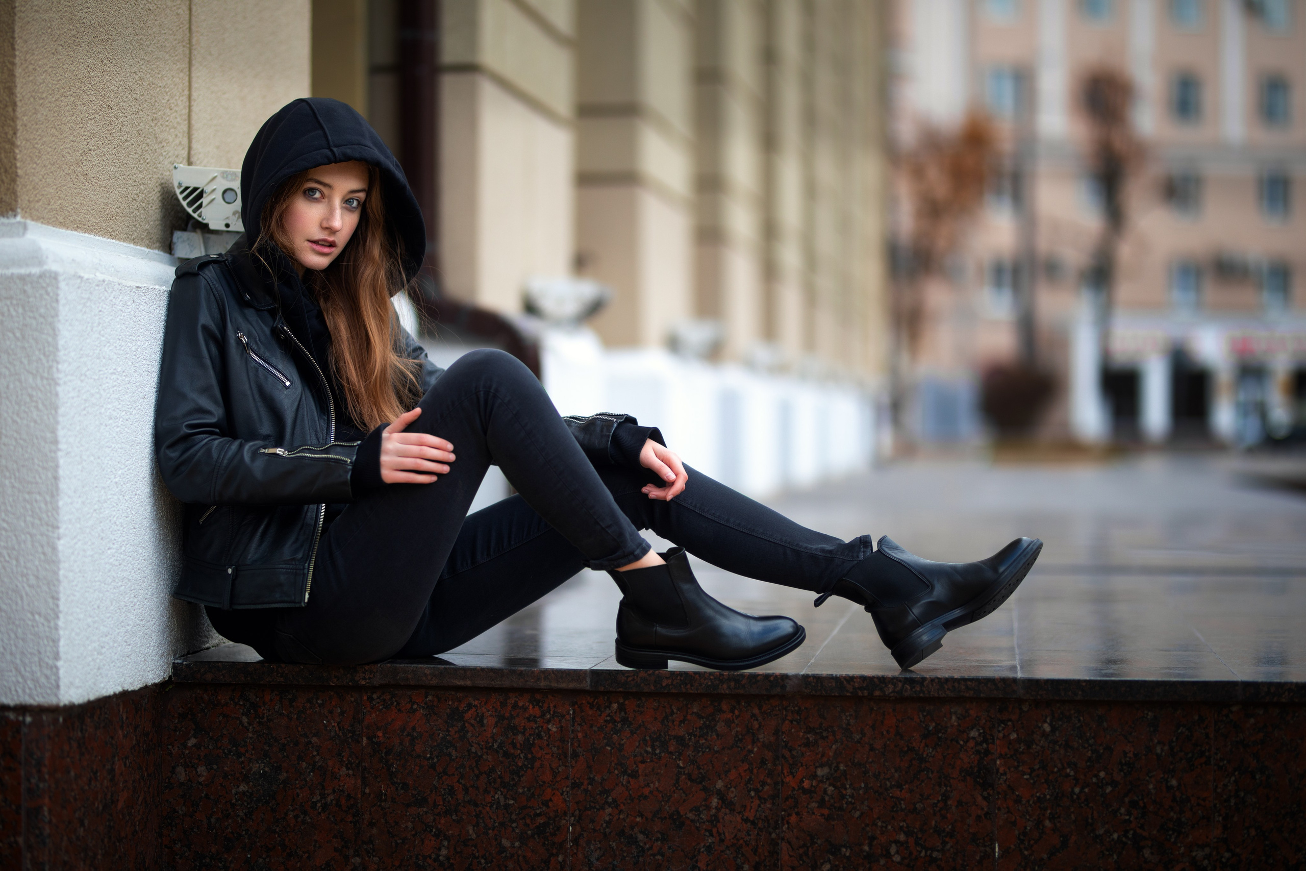 Осенняя фотосъемка с Юлией на улицах города в формате для «себя»