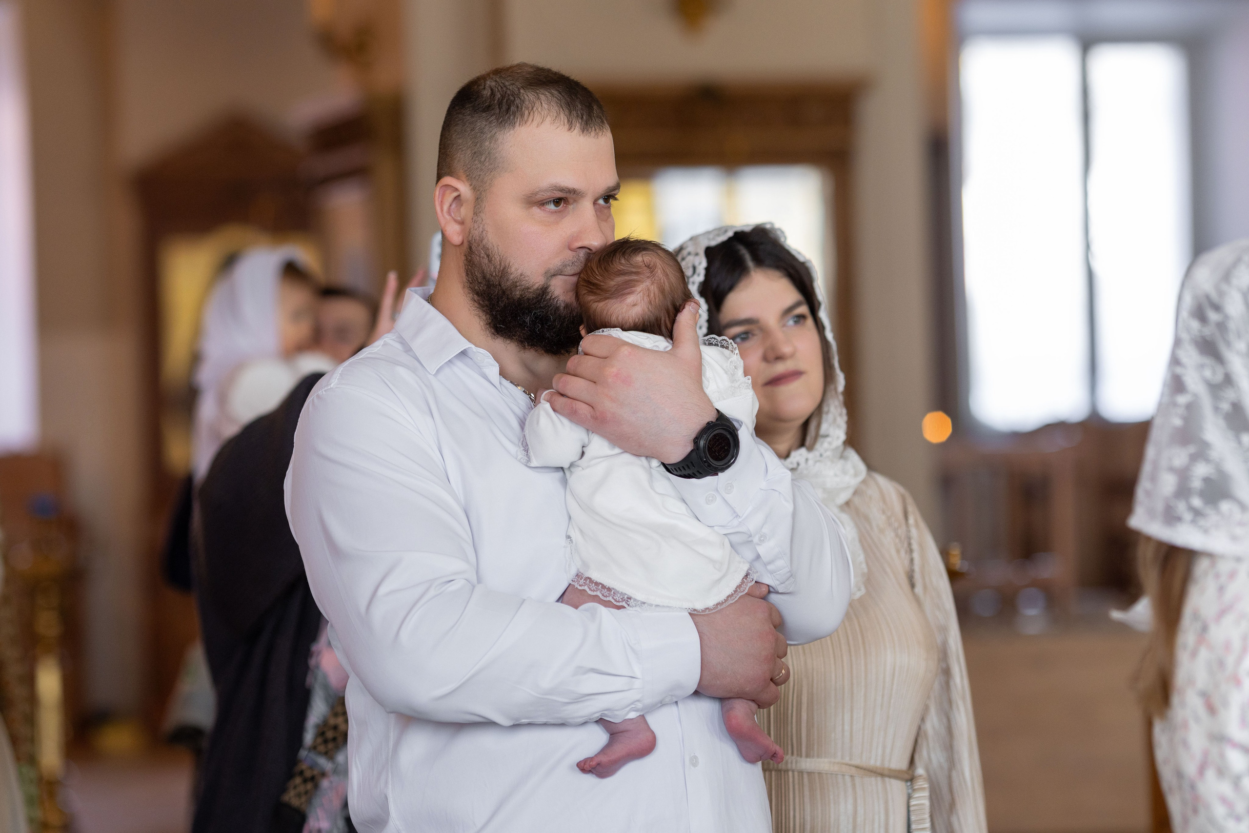 Крещение Милании. Семейный и детский фотограф Анна Петракова