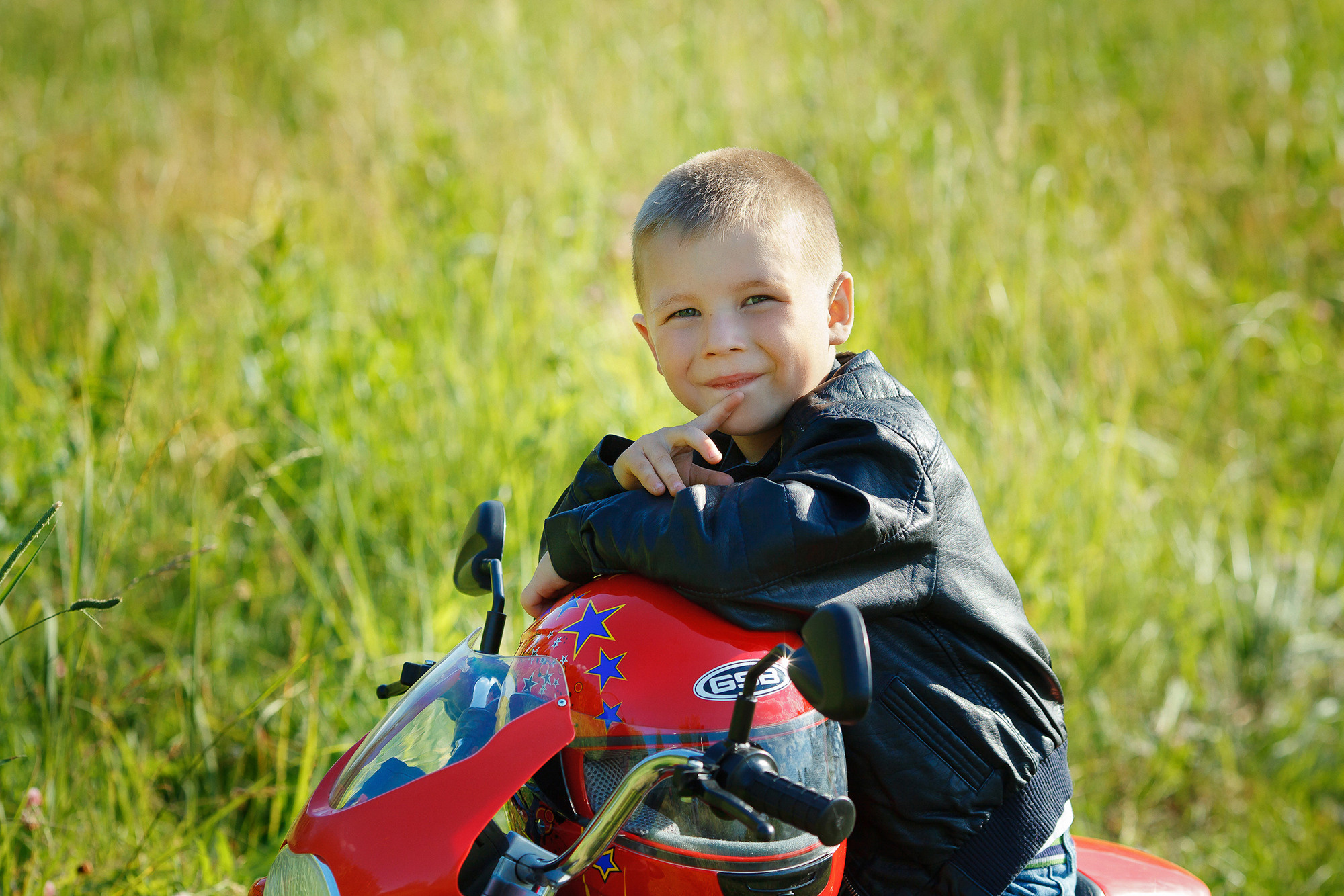 Фотопроект «Мотоцикл». Выпускные альбомы в школе и детском саду