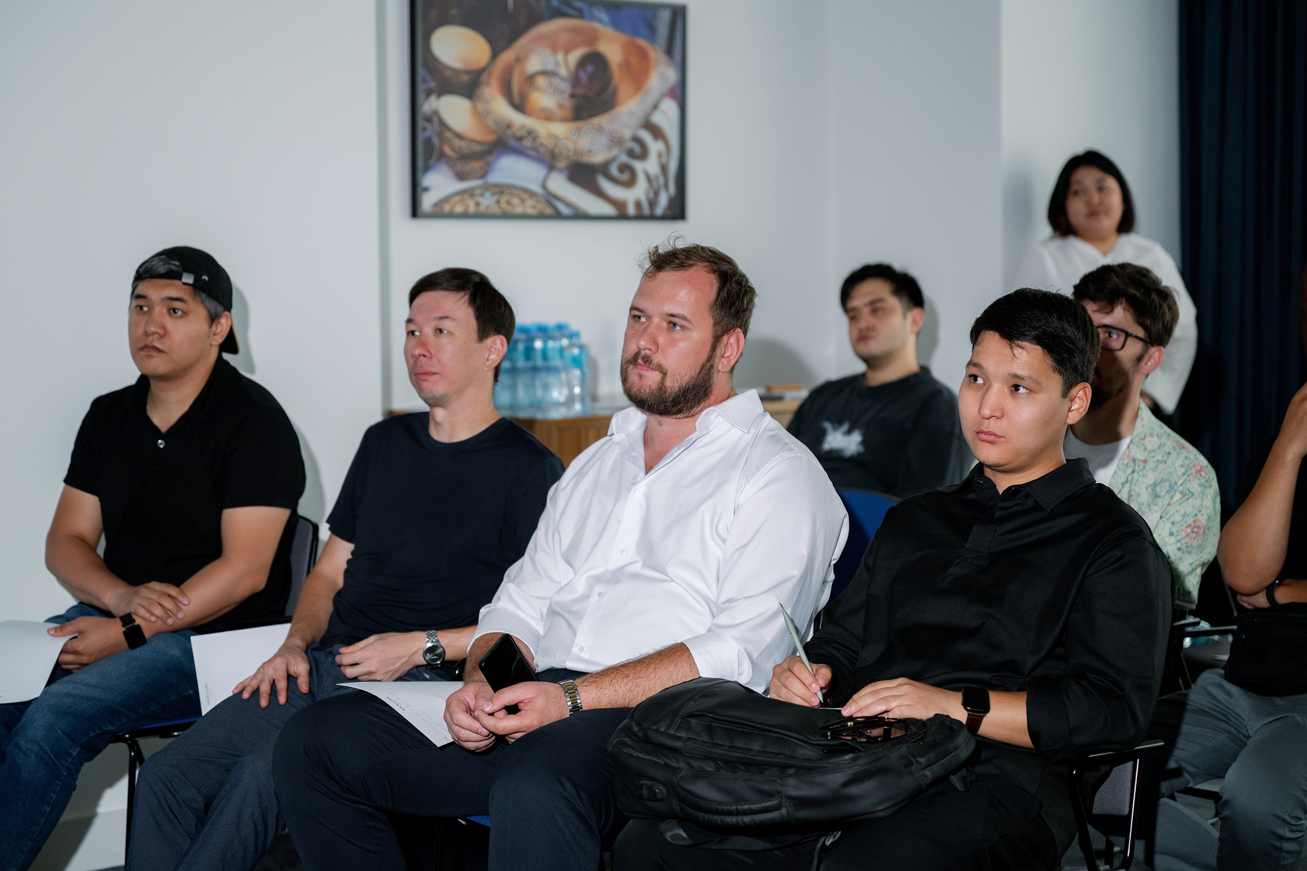 Бизнес завтрак BakoTech&Fortra. Фотограф в Алматы — Алексей Коньков | Репортаж, свадьбы, портреты