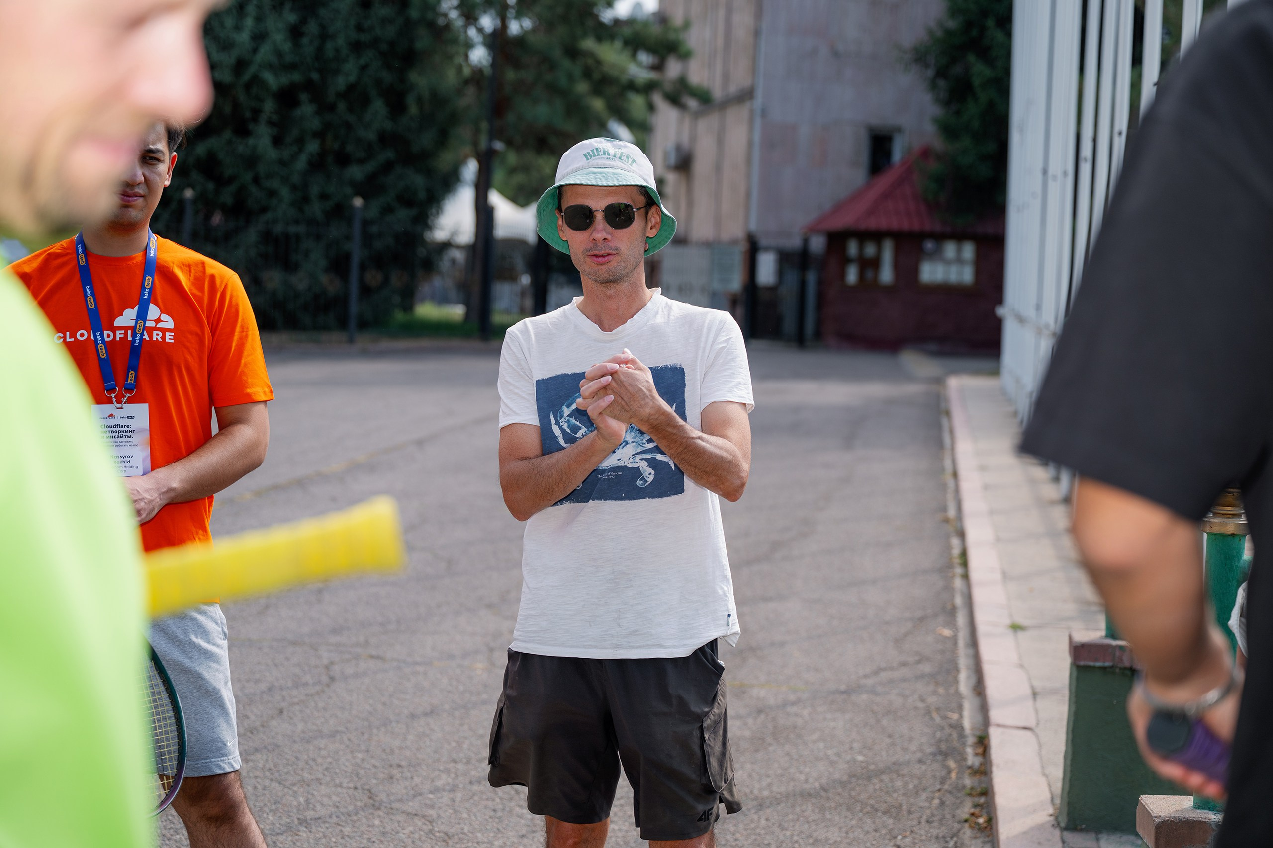 Конференция/Игра в тенис — BakoTech&Cloudfire. Фотограф в Алматы — Алексей Коньков | Репортаж, свадьбы, портреты