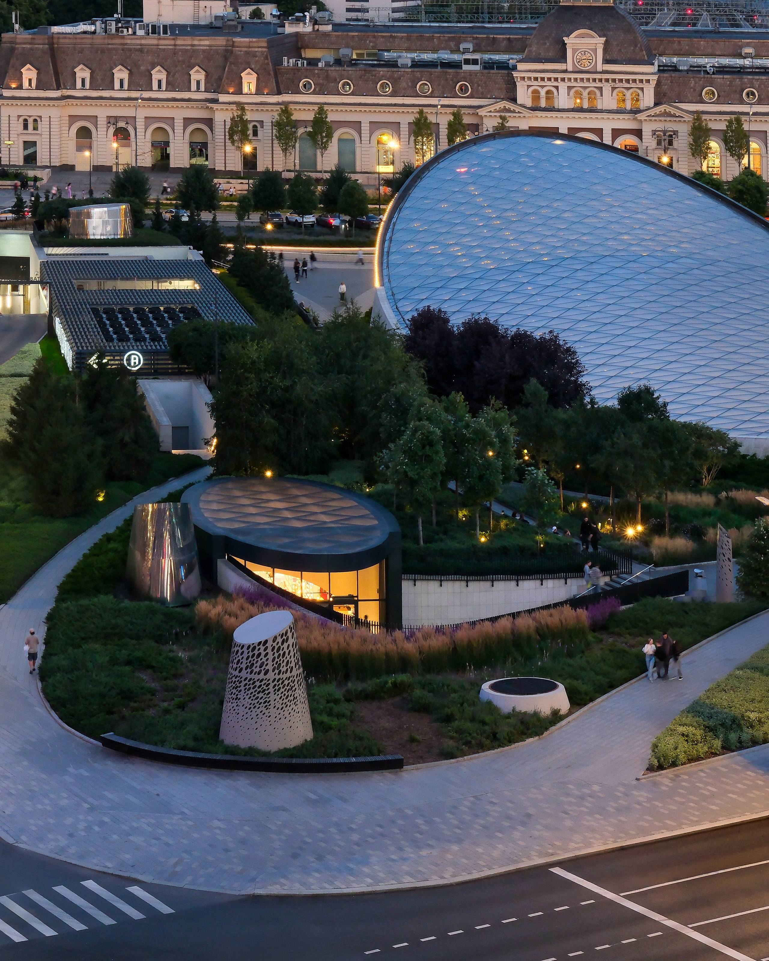 Павелецкая площадь | АПЕКС | 2025. Михаил Мулач | Архитектурный фотограф