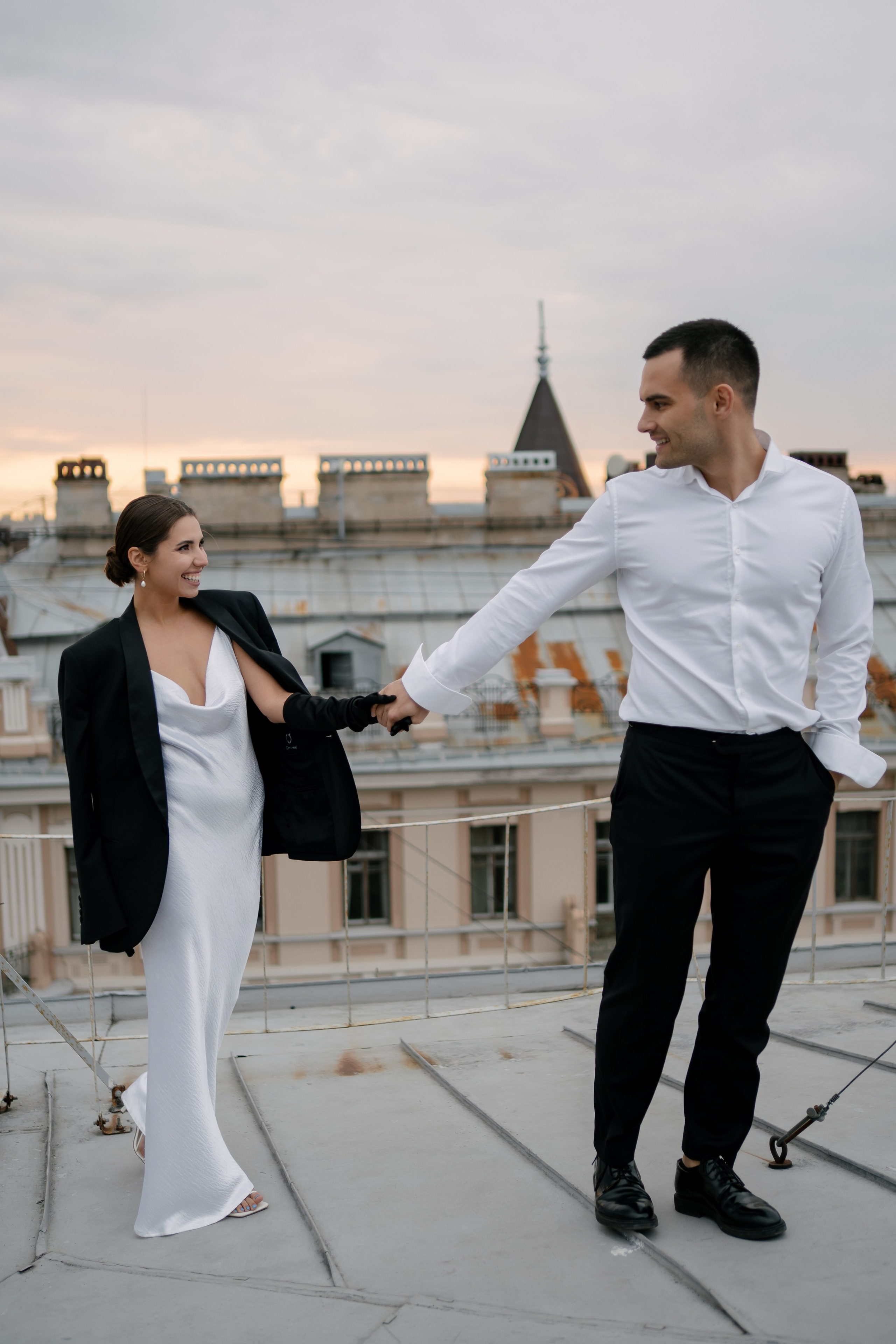 На крышах Питера. Семейный и свадебный фотограф в Красногорске Анастасия Тихонова