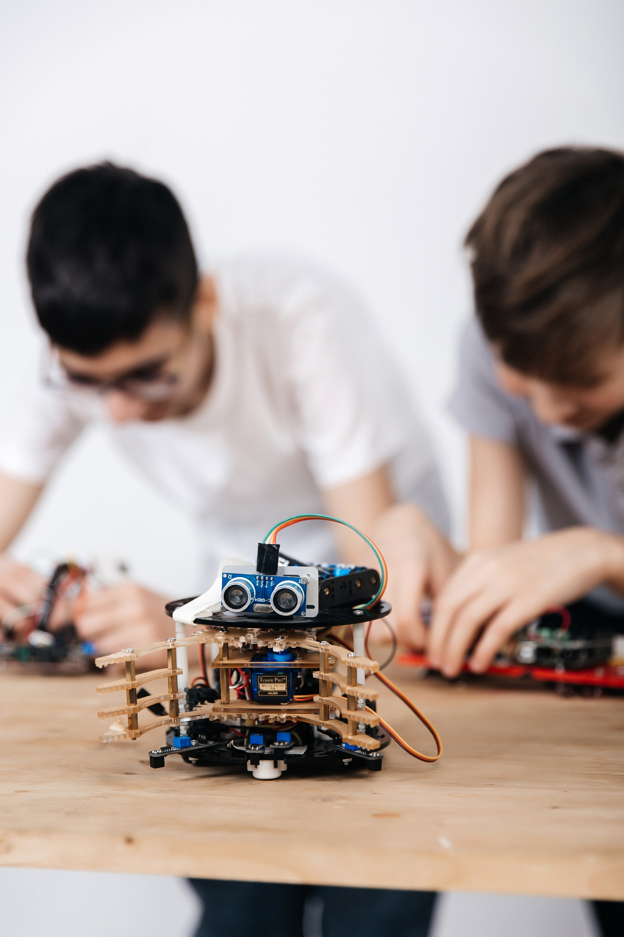 Школа роботехники. Фотограф Елена Краснопевцева