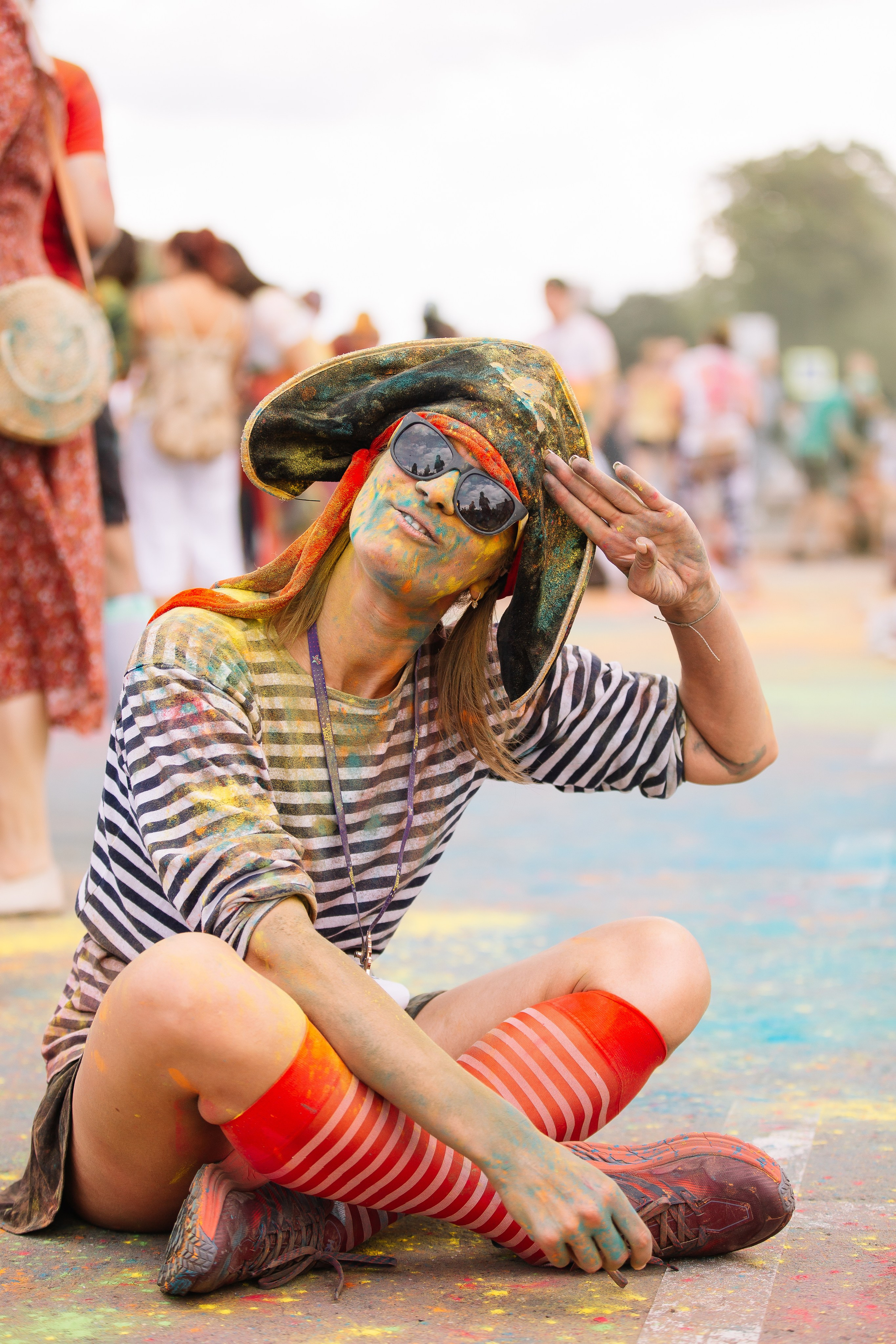 Красочный забег. Свадебный Семейный Репортажный фотограф в Москве