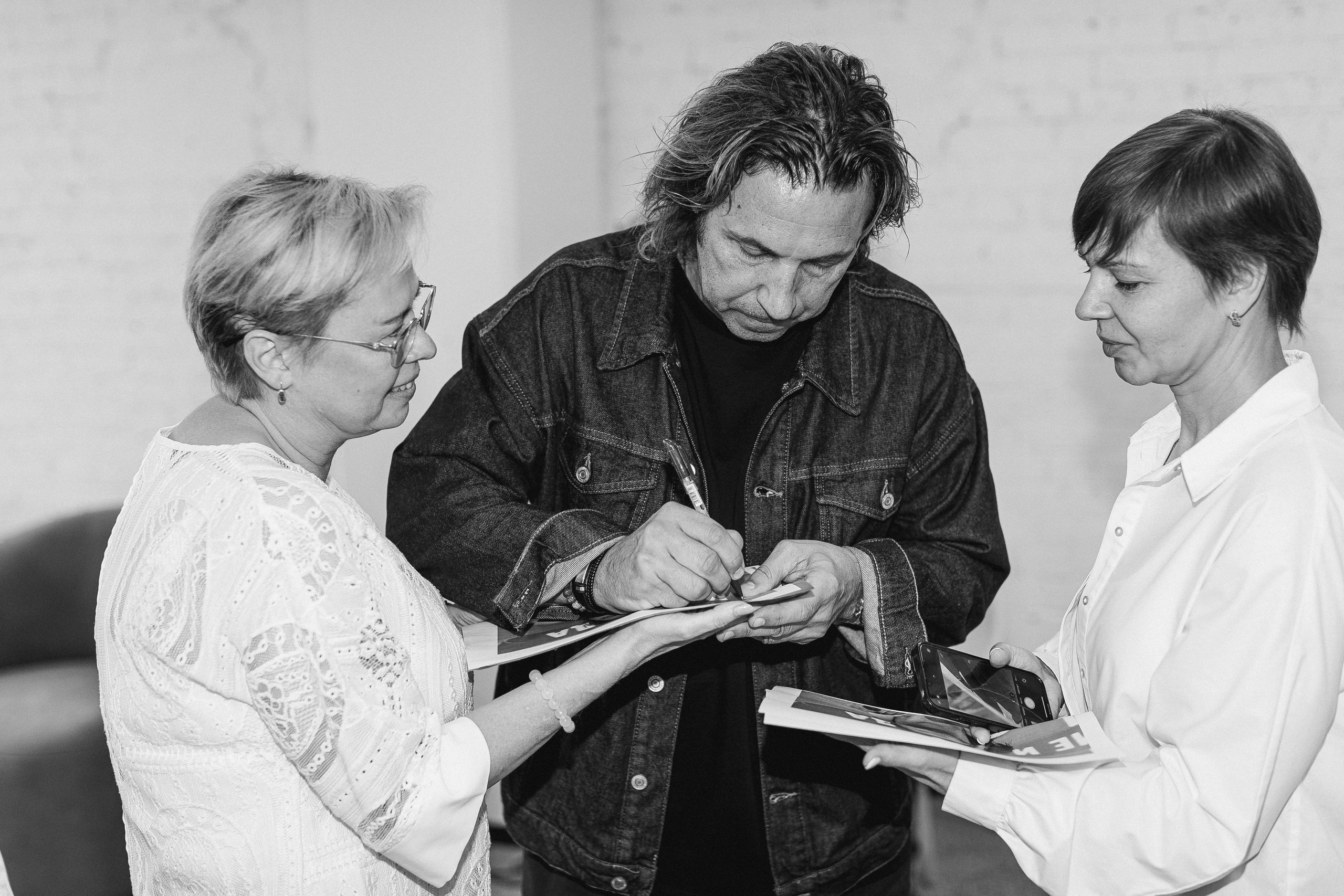 Рабочая встреча. Фотограф Москва