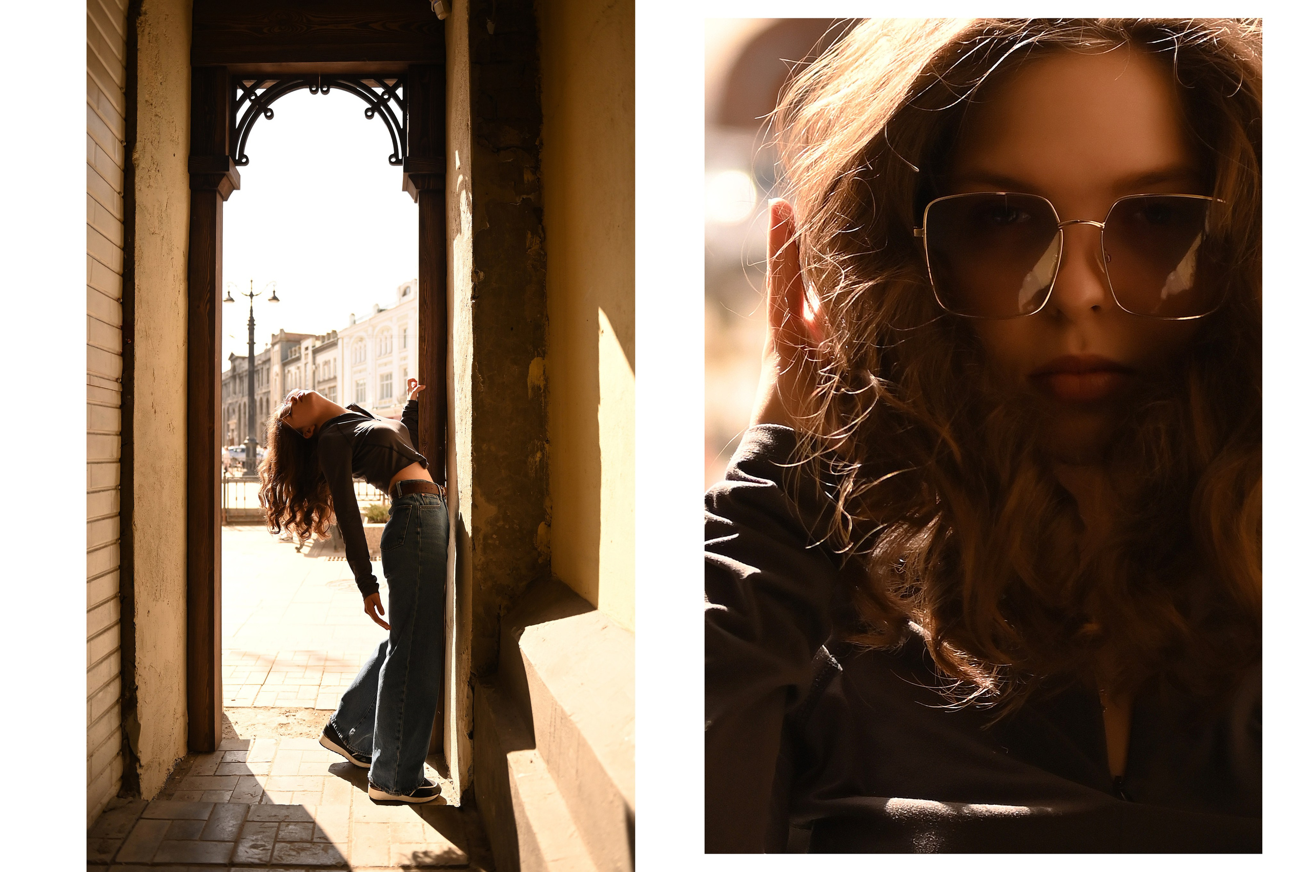 Индивидуальная прогулочная в городе. Свадебный, семейный, детский, контент фотограф в Омске Максим Ильин