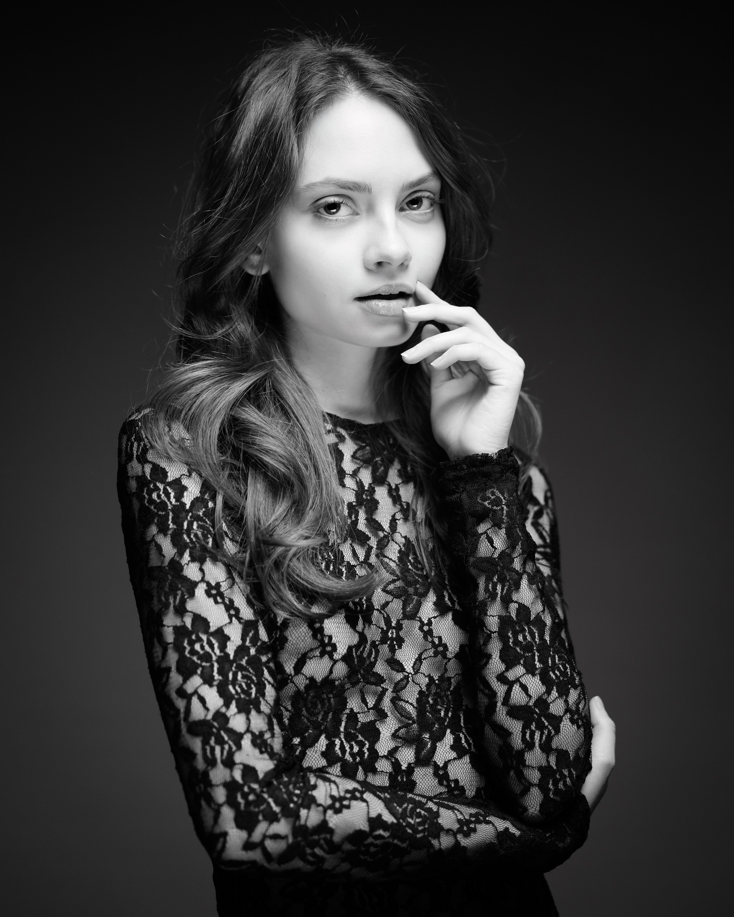 Karina. Studio shooting. Personal website of photographer Dmitry Raikin