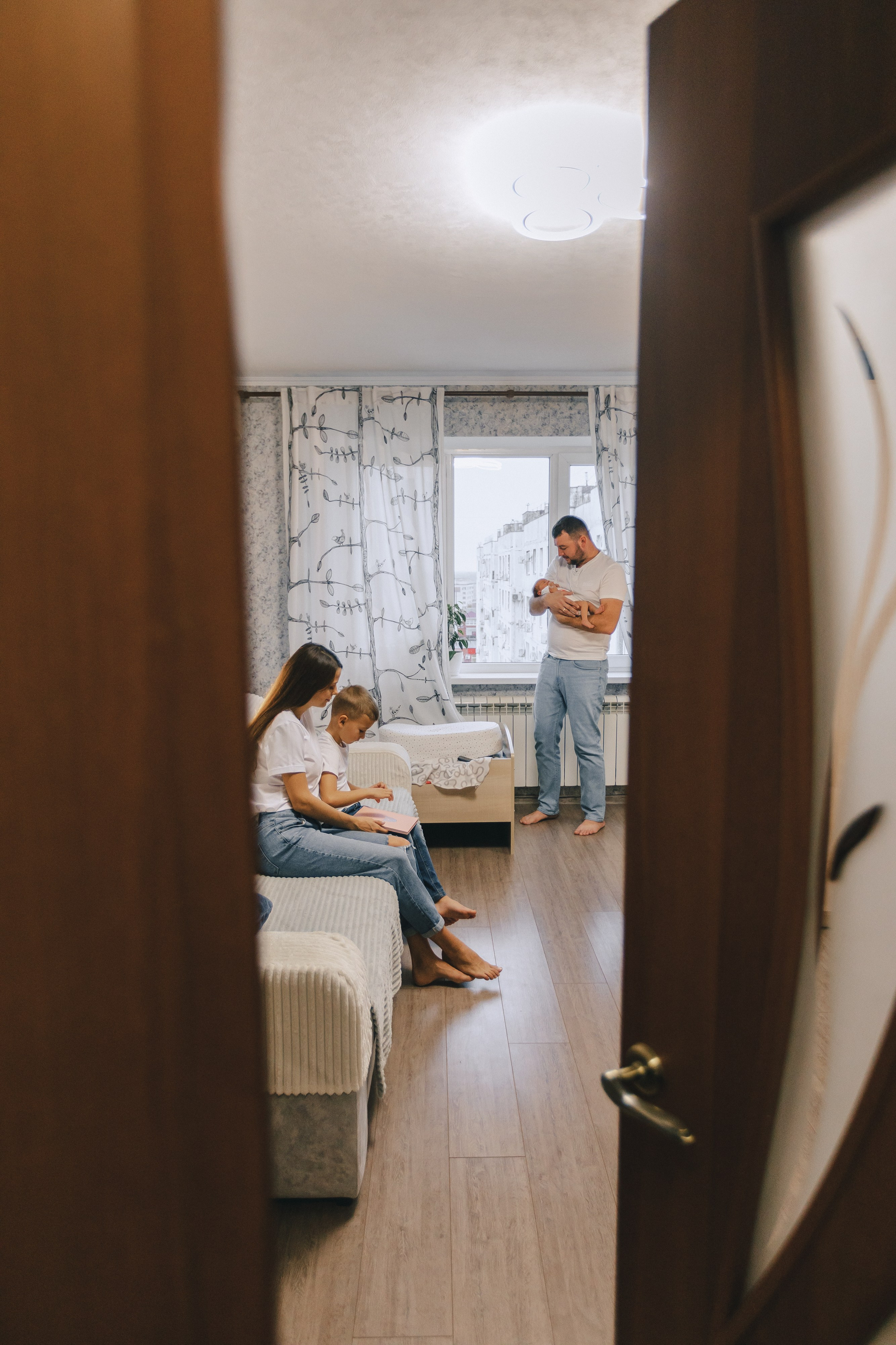 Ира, Леша, Максим и Майя. Фотограф Таганрог Любимая Надя