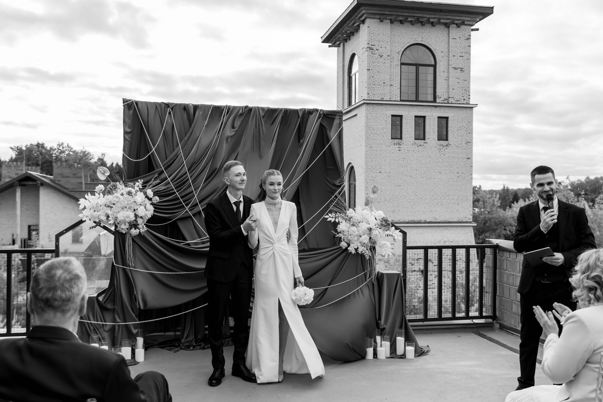 Выездная регистрация + Барвиха + банкет. Свадебный и семейный фотограф в Москве Диана Левченко