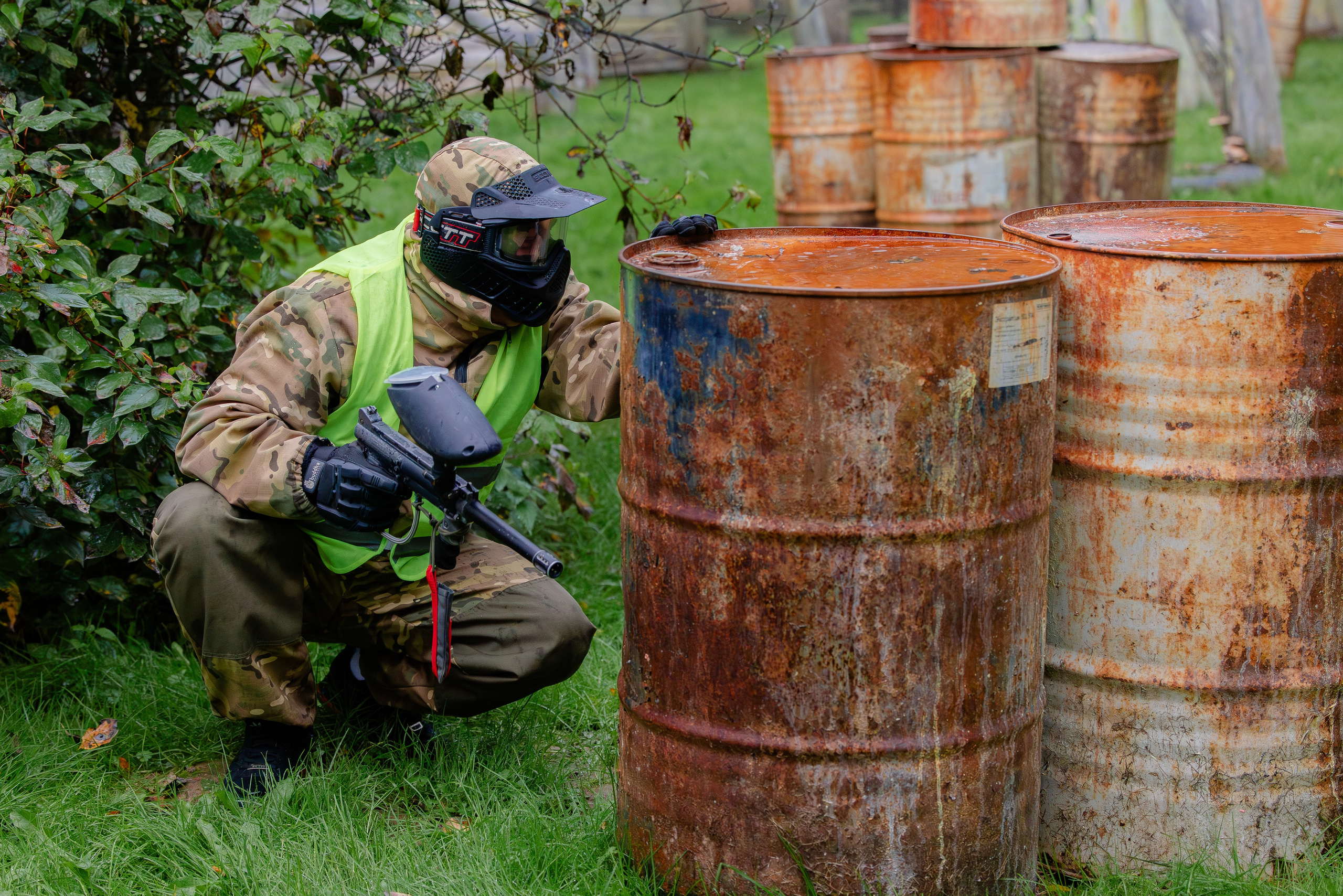 День рождения в пейнтбольном клубе Зарница. Фотограф и режиссер Московко Екатерина