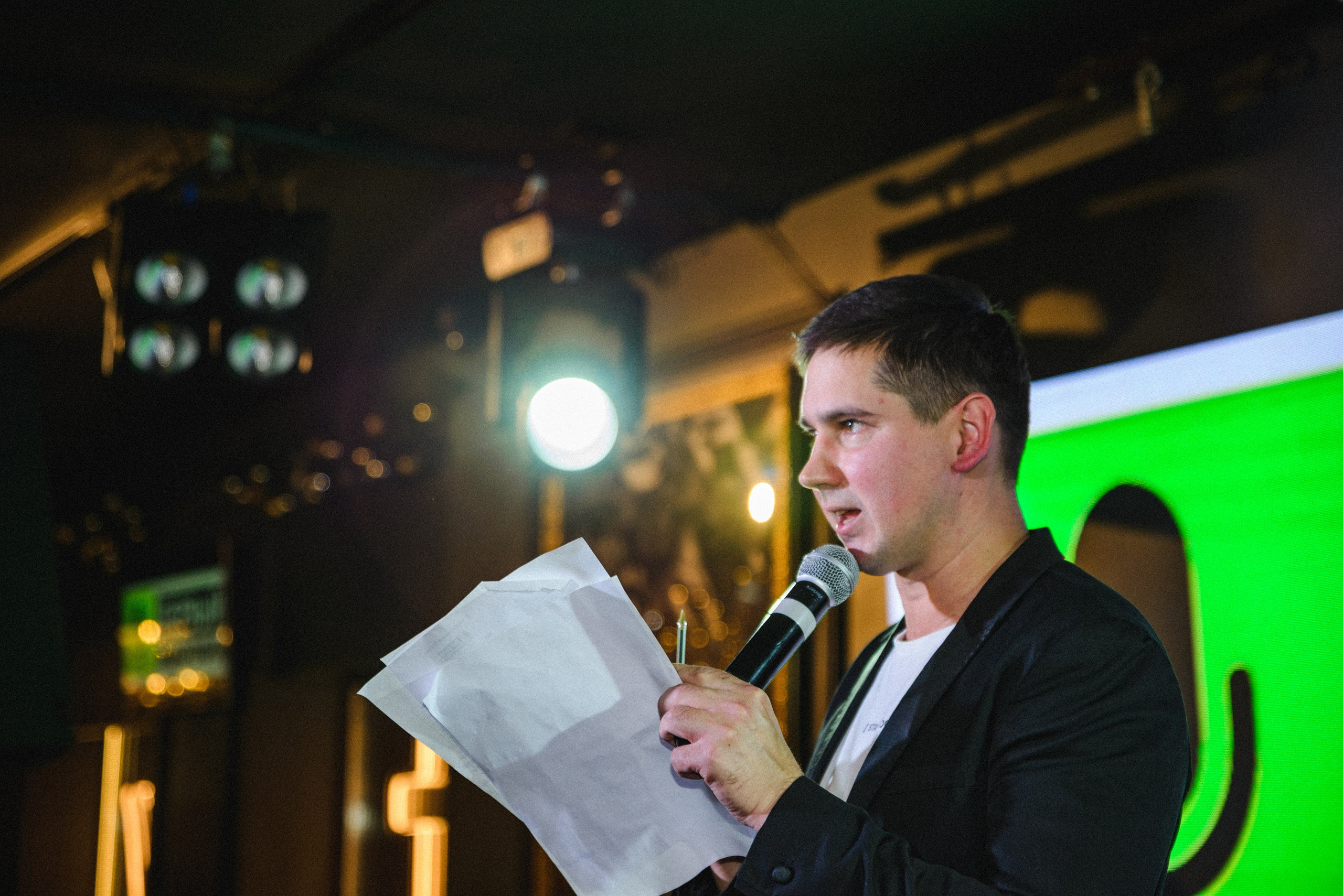 Кастинг Первый микрофон. Портретный и репортажный фотограф в Санкт-Петербурге