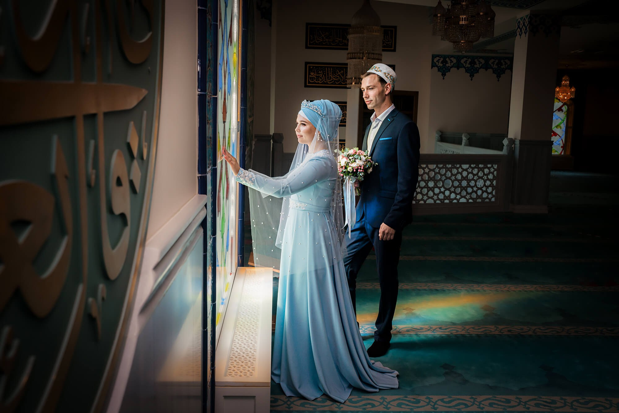 Никах Семёна и Дианы. Стилист, видеограф, фотограф на никах и свадьбу в Москве, Лейла Влад nikahmsk