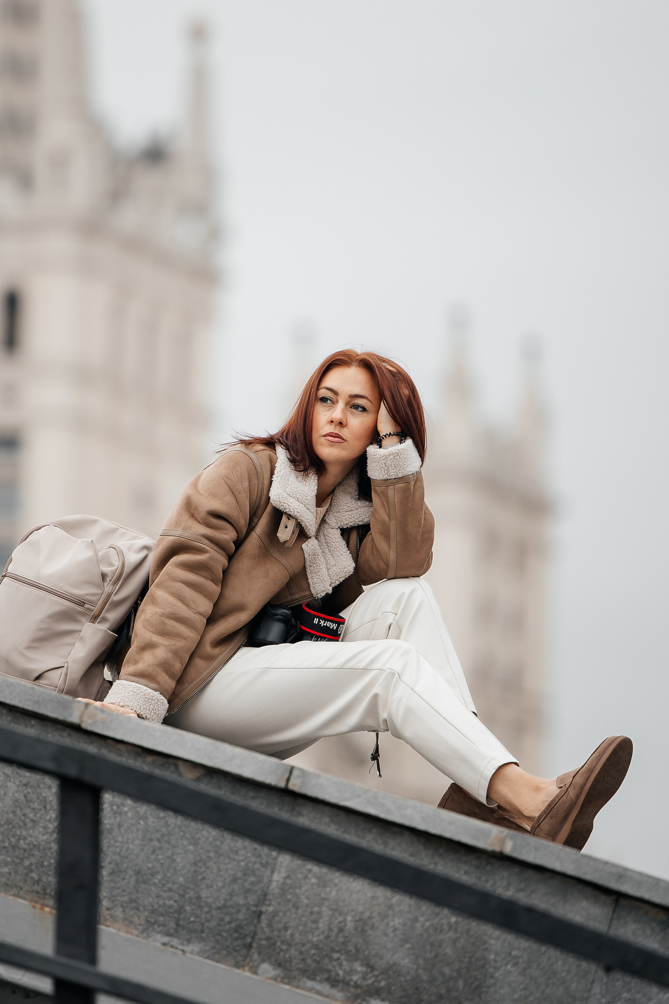 Прогулка у высотки на Котельнической набережной. Свадебный и семейный фотограф в Москве Красинская Мария