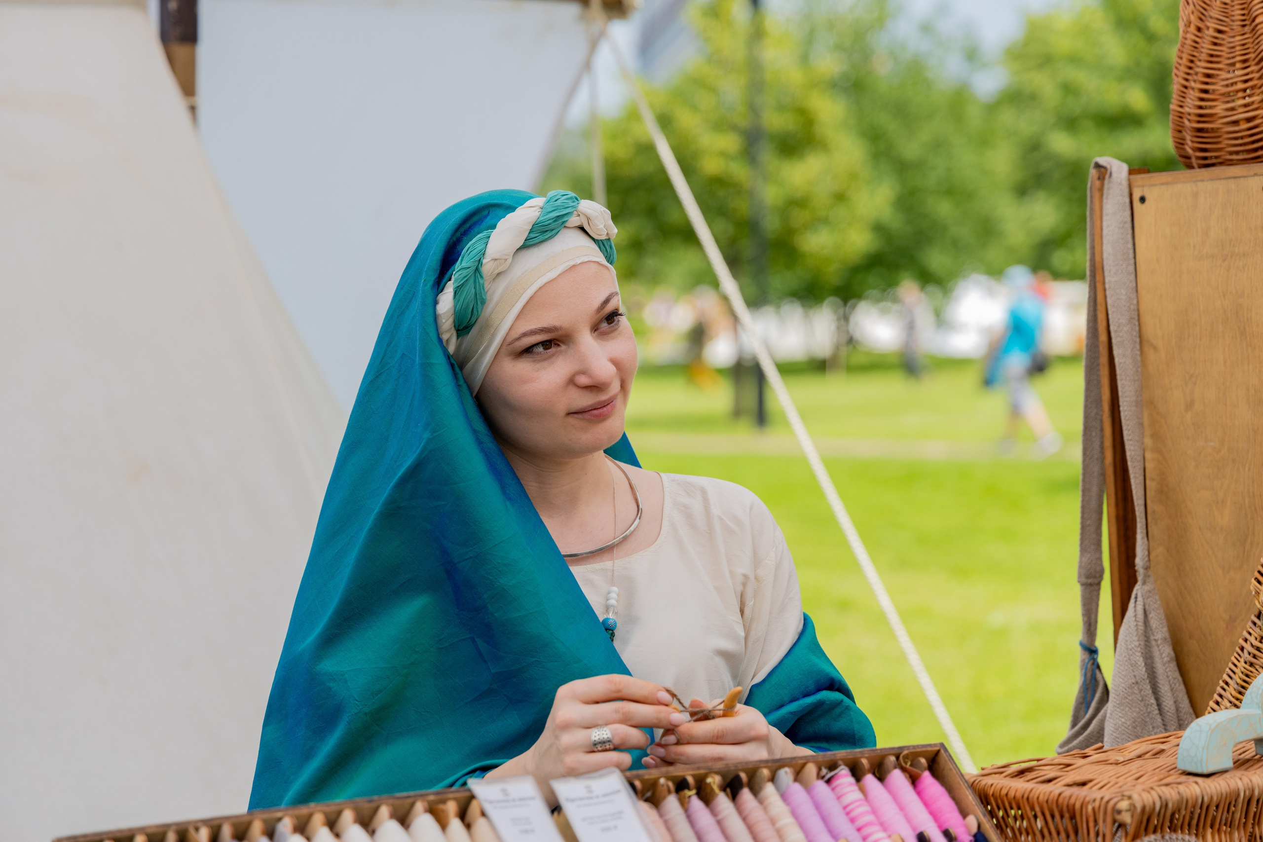 Времена и эпохи 2024. Ростокинский акведук. Площадка Античность. Репортажный, семейный и студийный фотограф в Москве Демин Алексей