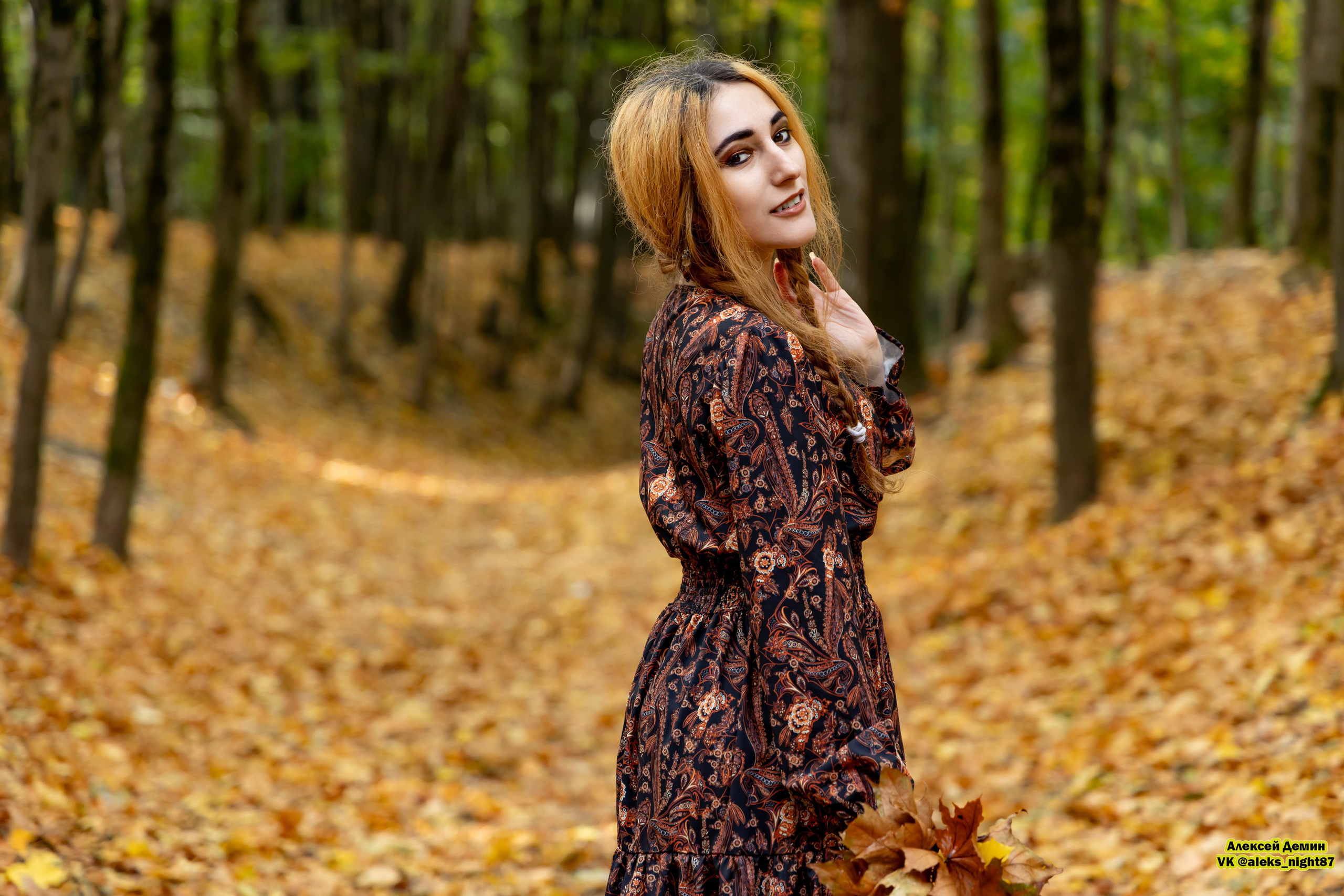 Яна. Фотосессия в Покровское-Стрешнево. Репортажный, семейный и студийный фотограф в Москве Демин Алексей