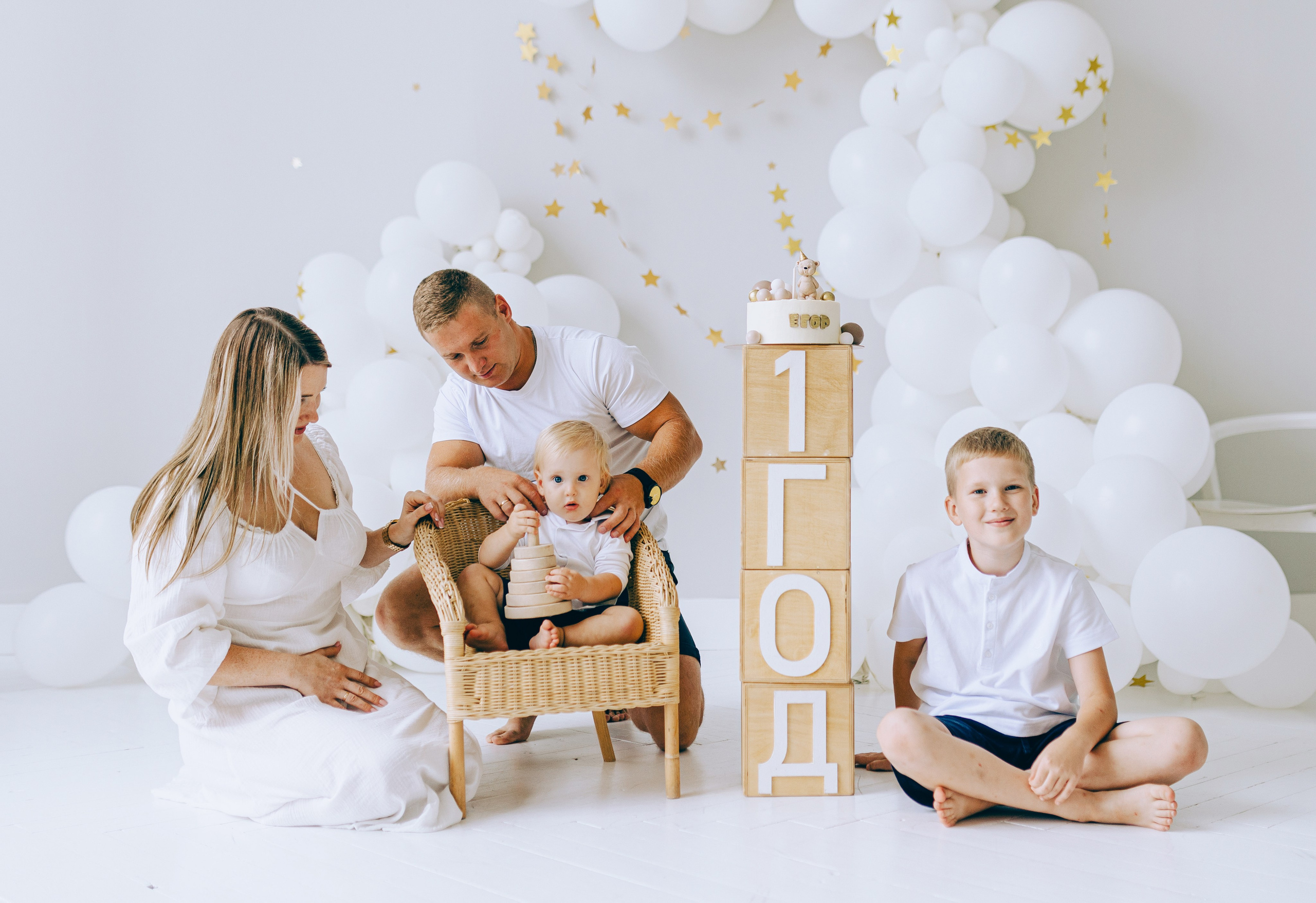 Первый годик Егора