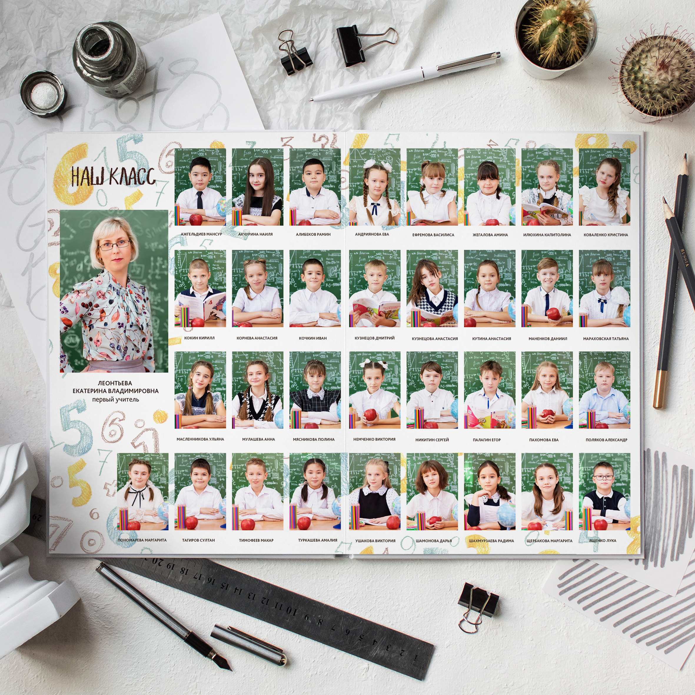 Цифры. Дизайнер fotokniga_ast