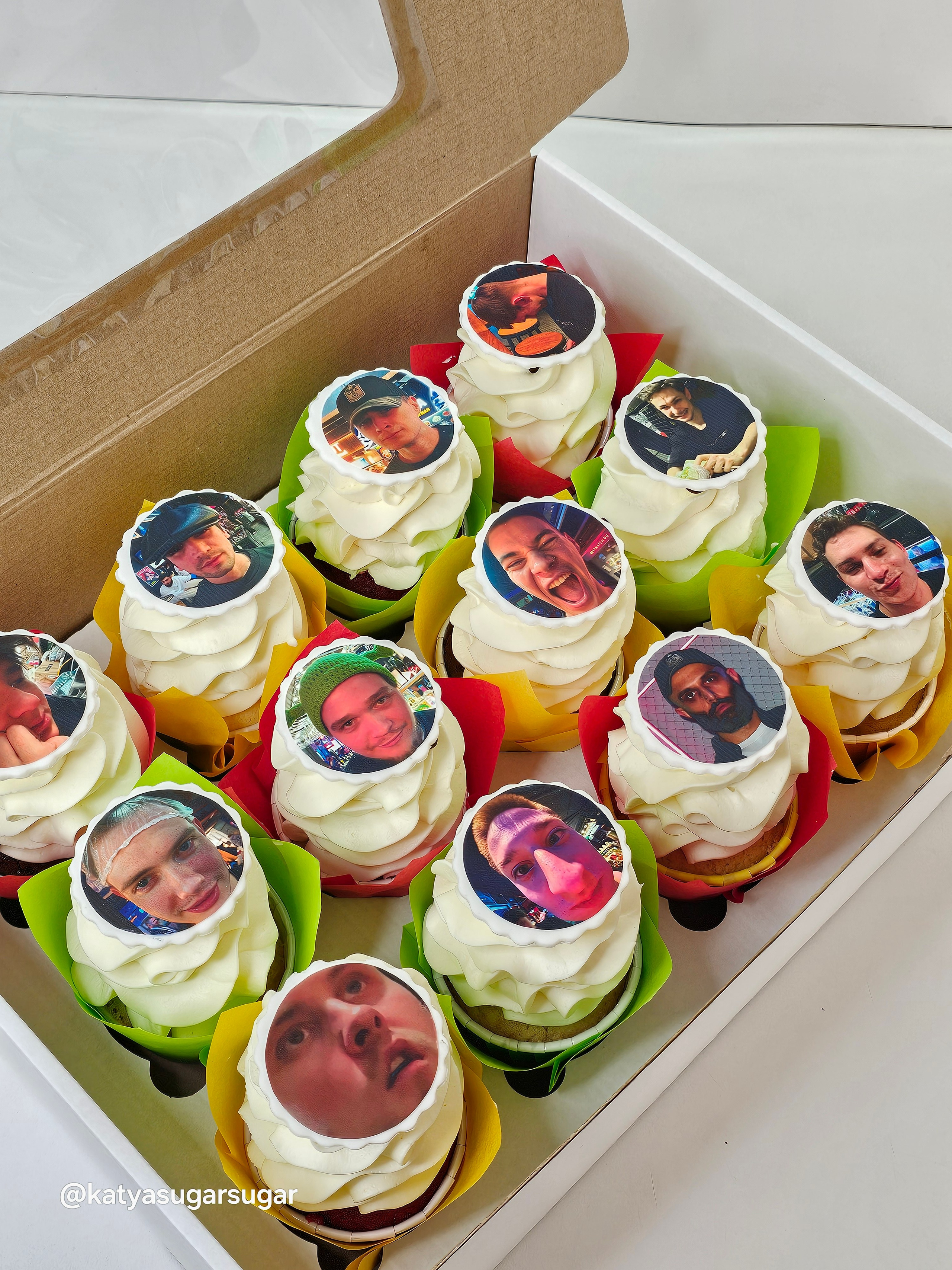 Капкейки с фото. Katyasugarsugar капкейки, зефир, торты Москва