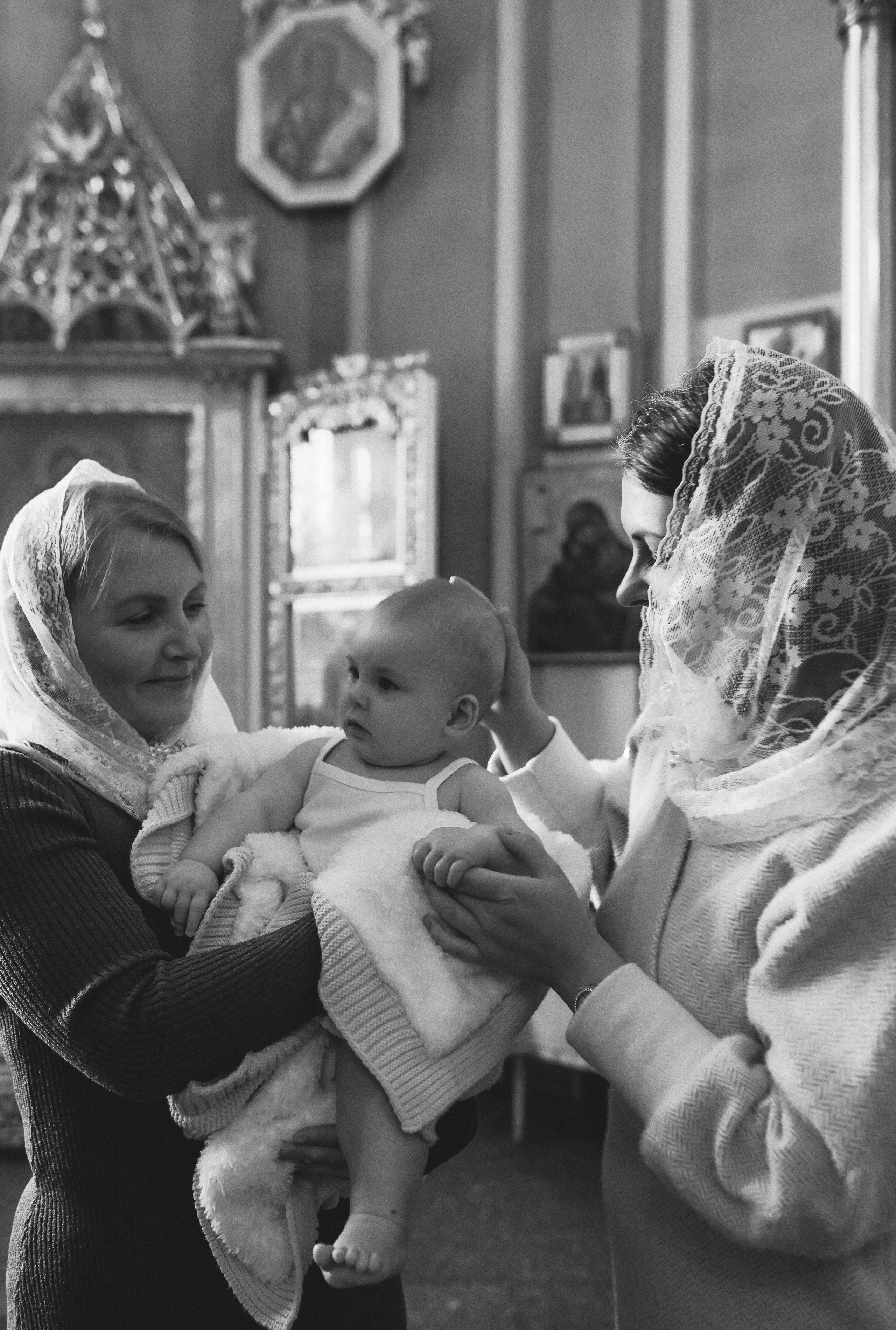 Крещение Любочки. Семейный и свадебный фотограф в Санкт-Петербурге Яна