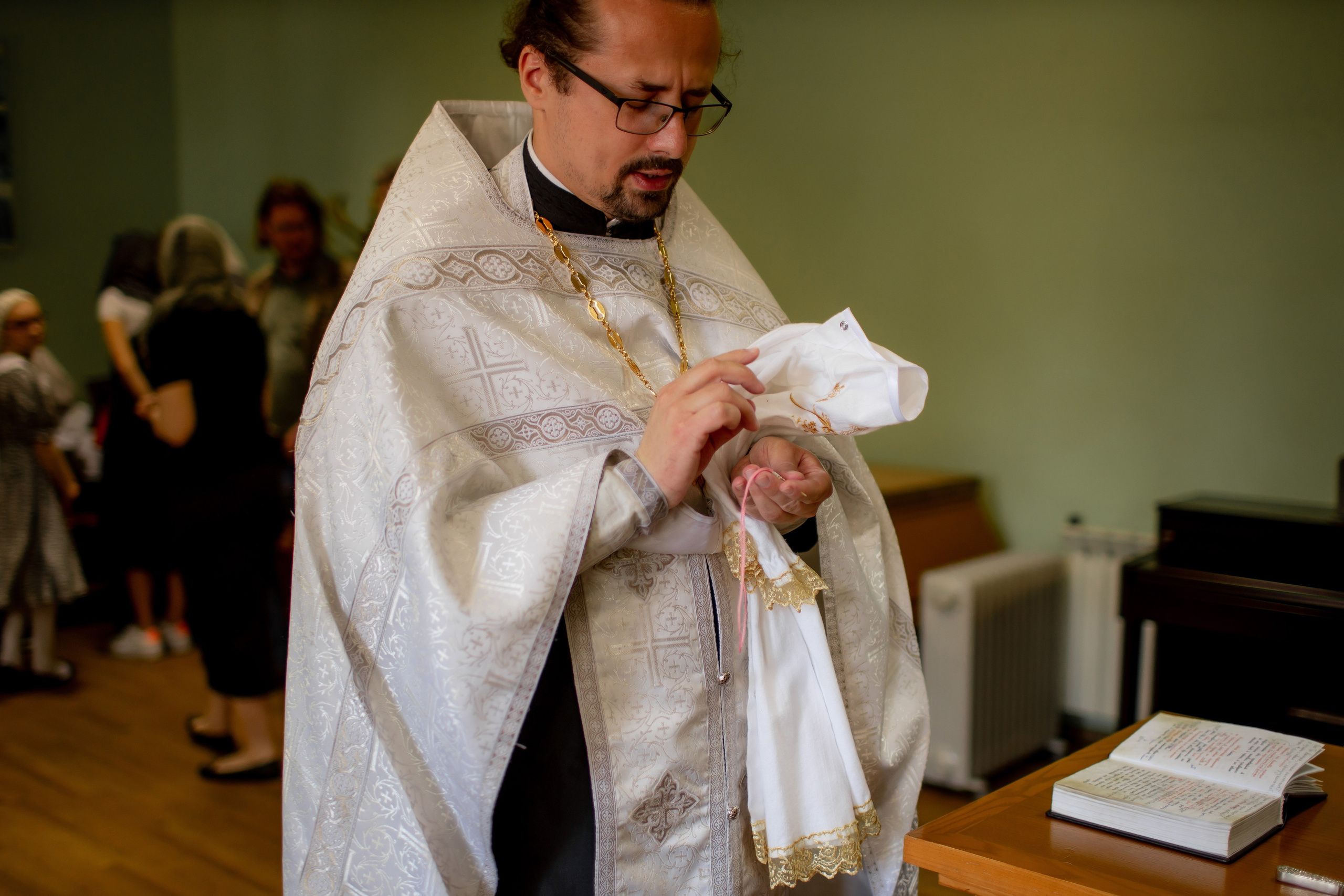 Таинство Крещения. Семейный фотограф в Москве