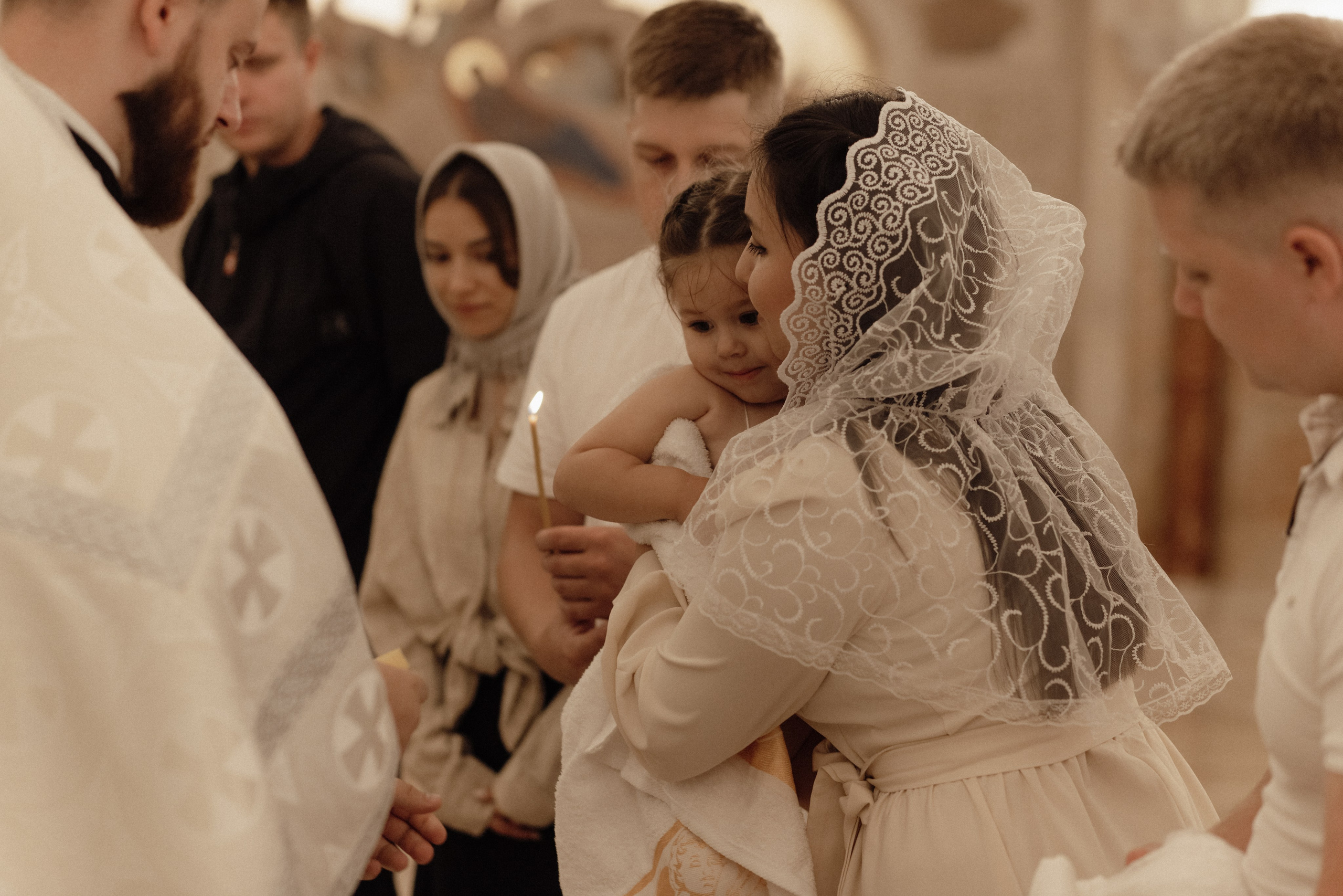 Крещение Киры. Семейный и свадебный фотограф в Челябинске Мария Леонтьева