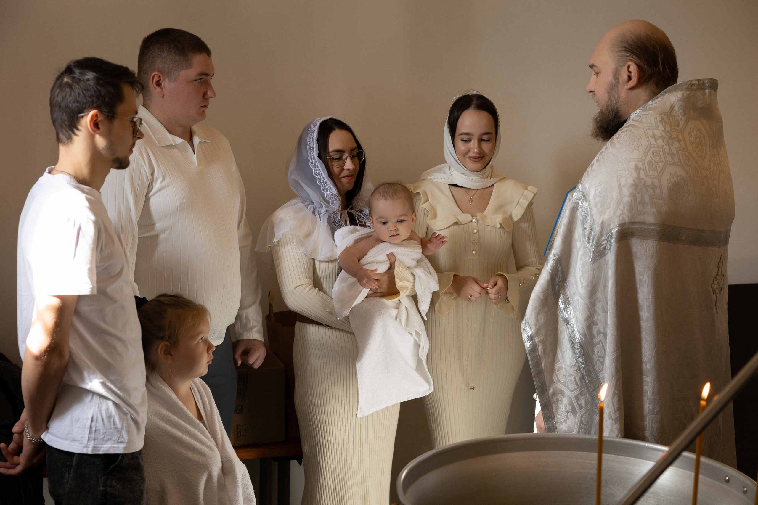 Крещение Марьяны. Семейный и свадебный фотограф в Челябинске Мария Леонтьева