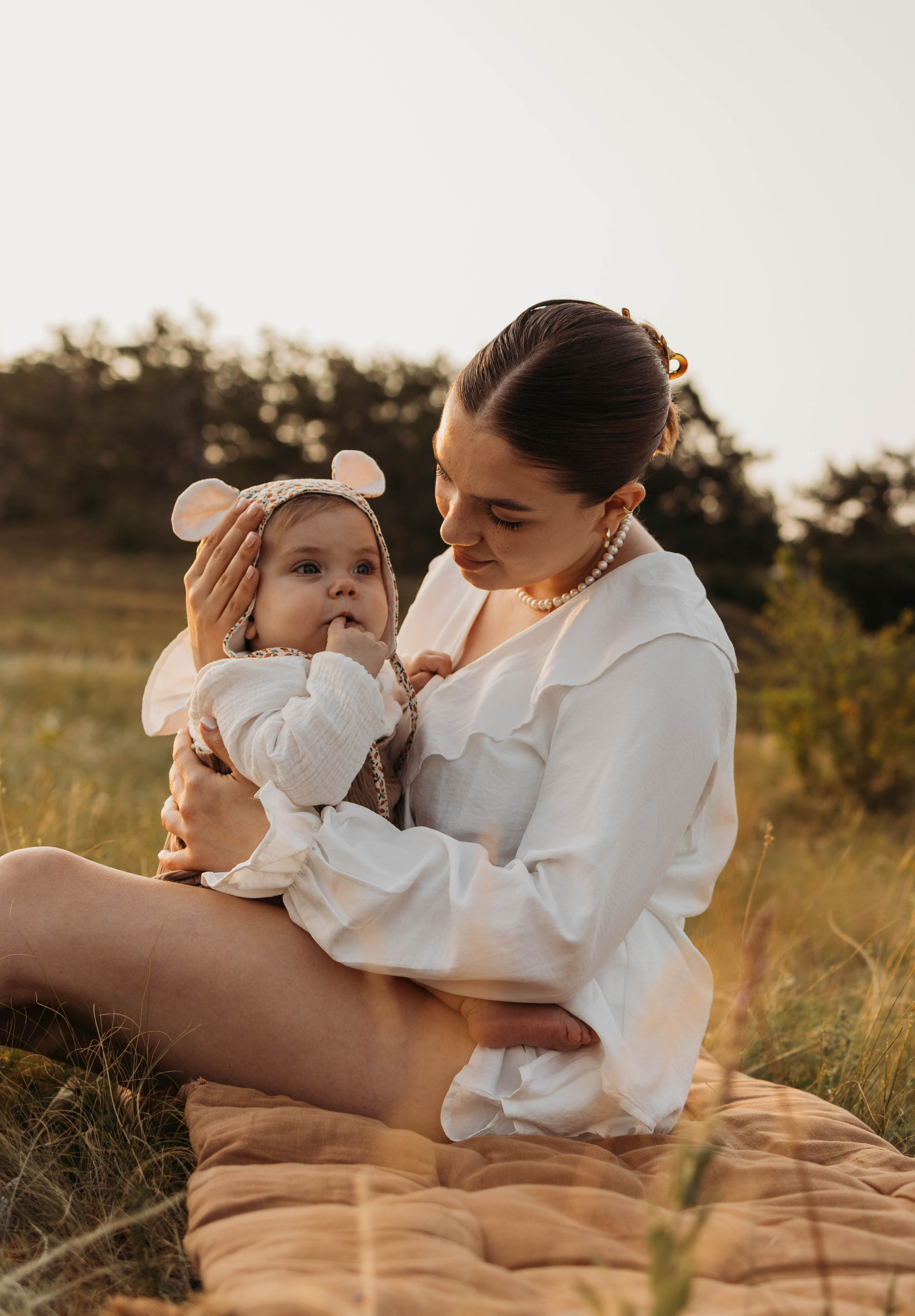 Про маленькую Аглаю и ее маму и папу. Фотограф Алевтина Матешук