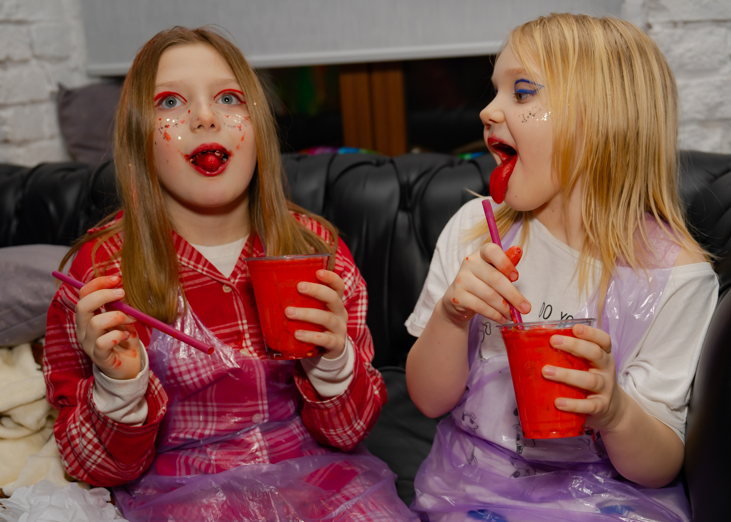 Битва подушками. Крамер Юлиана детский и семейный фотограф