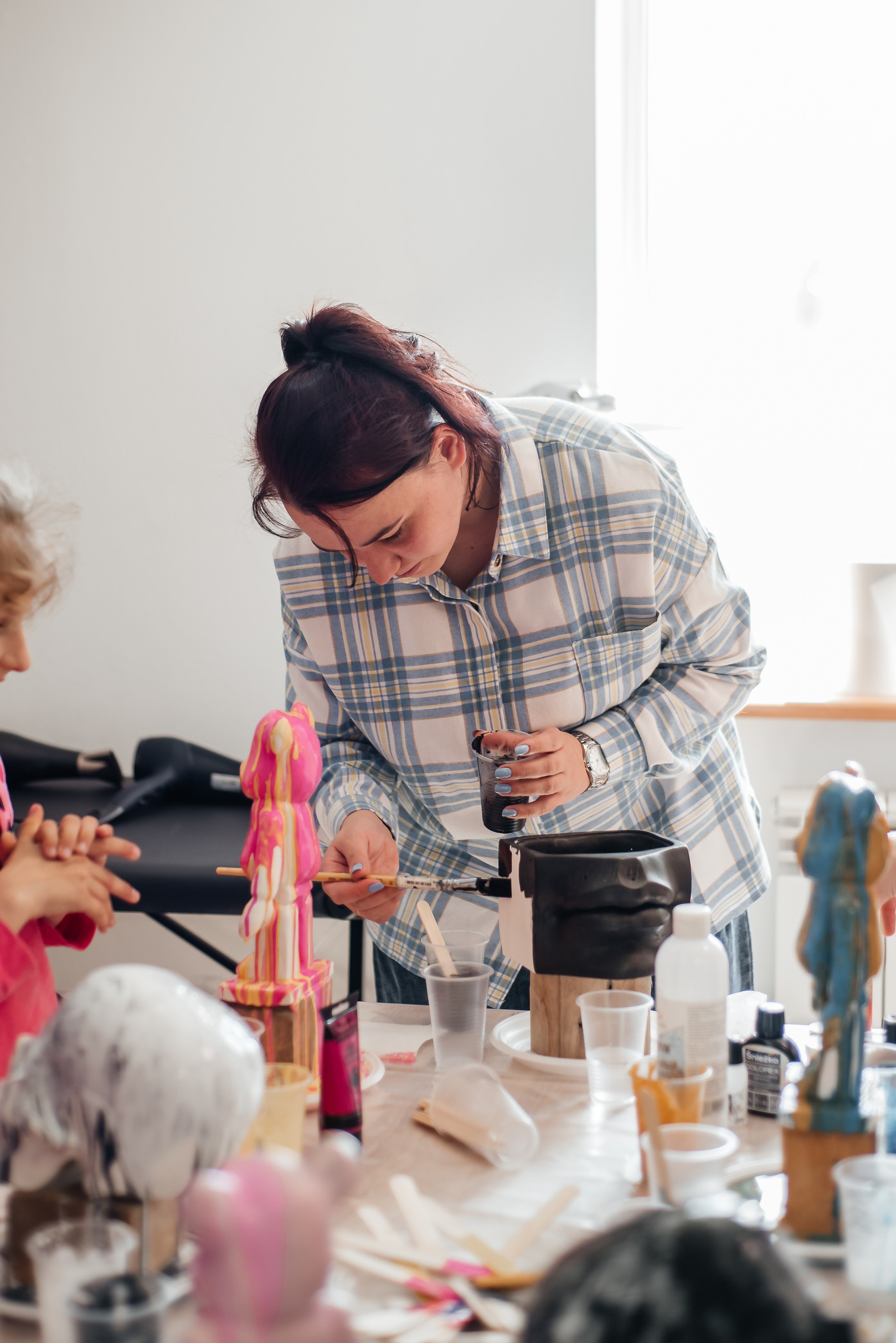 Роспись скульптур. Фотограф в Дзержинске Наташа Баева