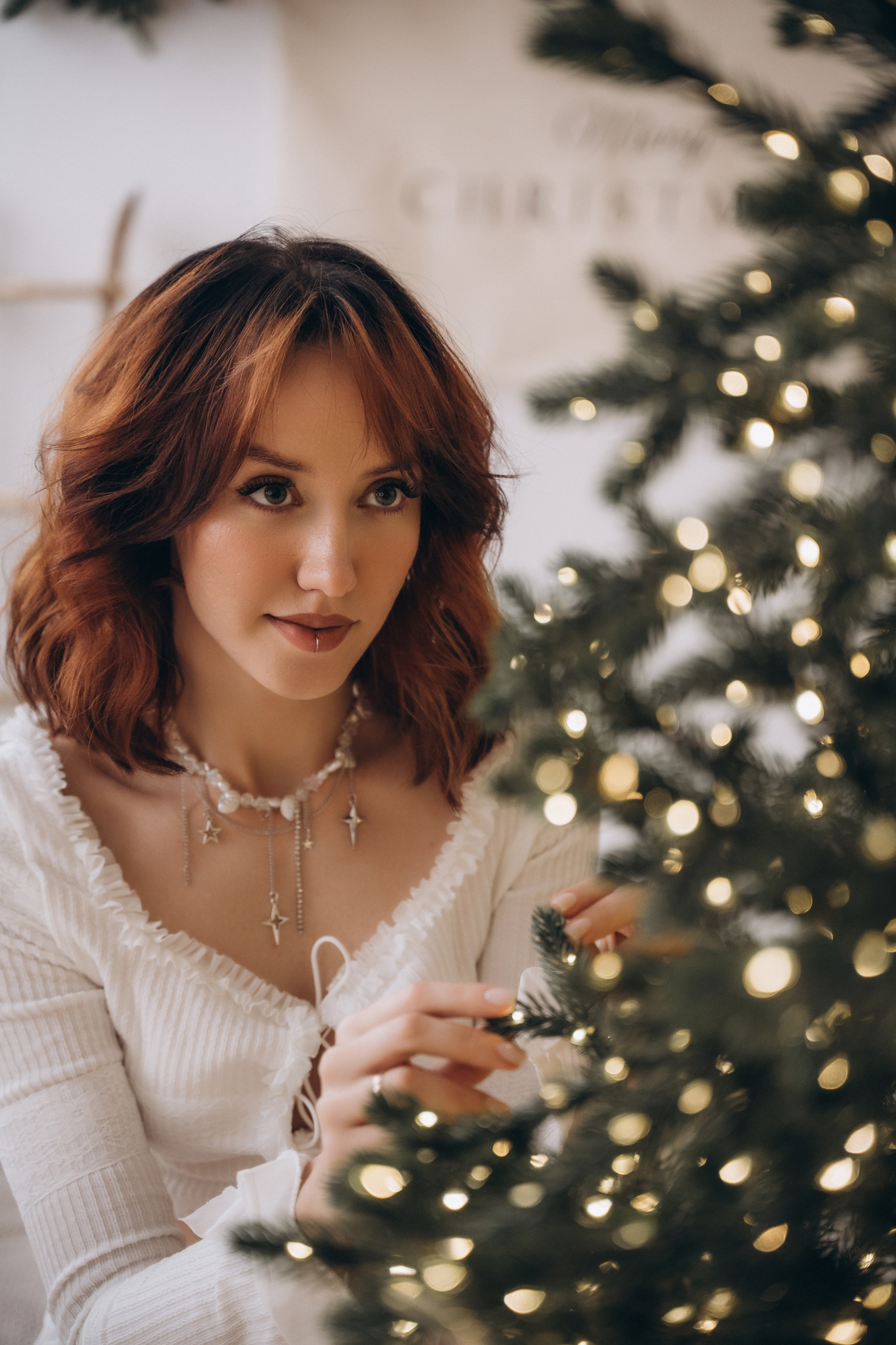 Диана, Фотосессия ко Дню Рождения в новогодней студии. Семейный фотограф в Белгороде Амелина Алина