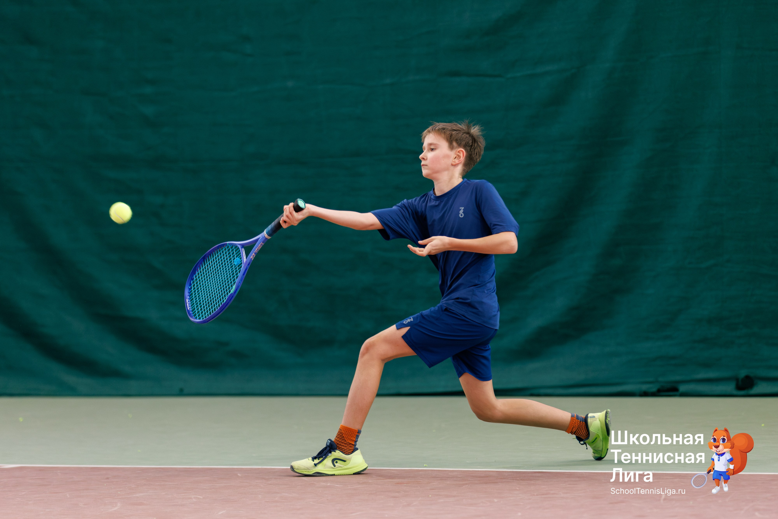 Школьная теннисная лига / Олимпиец. Спортивный фотограф Алексей Соломин