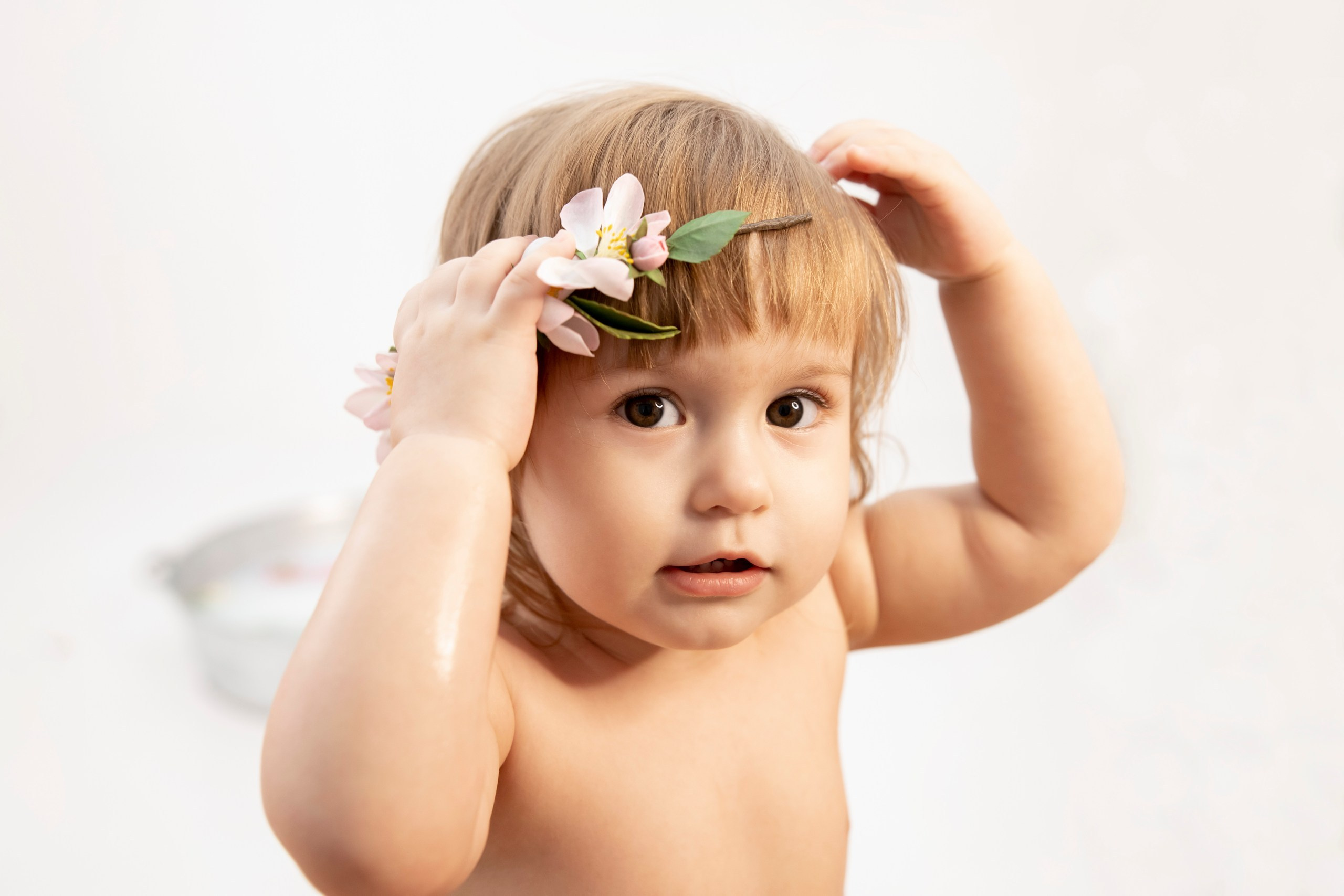 Фотосессия купания в молочной ванне (1). Фотокрошка — детская фотостудия в Новосибирске