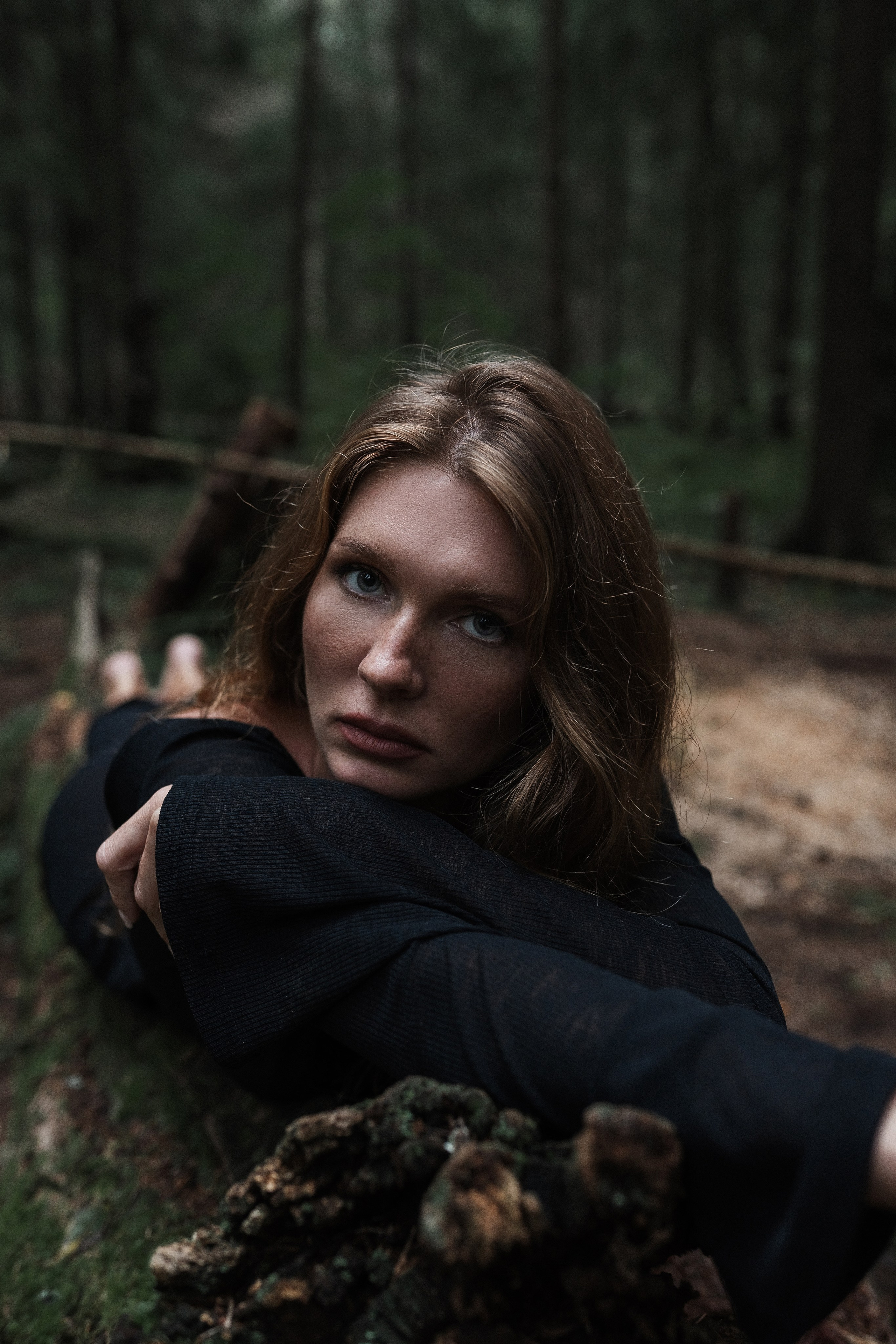 Портретная фотосессия в лесу | Фотограф СПб Дарья Мейкер. Дарья Мейкер • Фотограф в Санкт-Петербурге