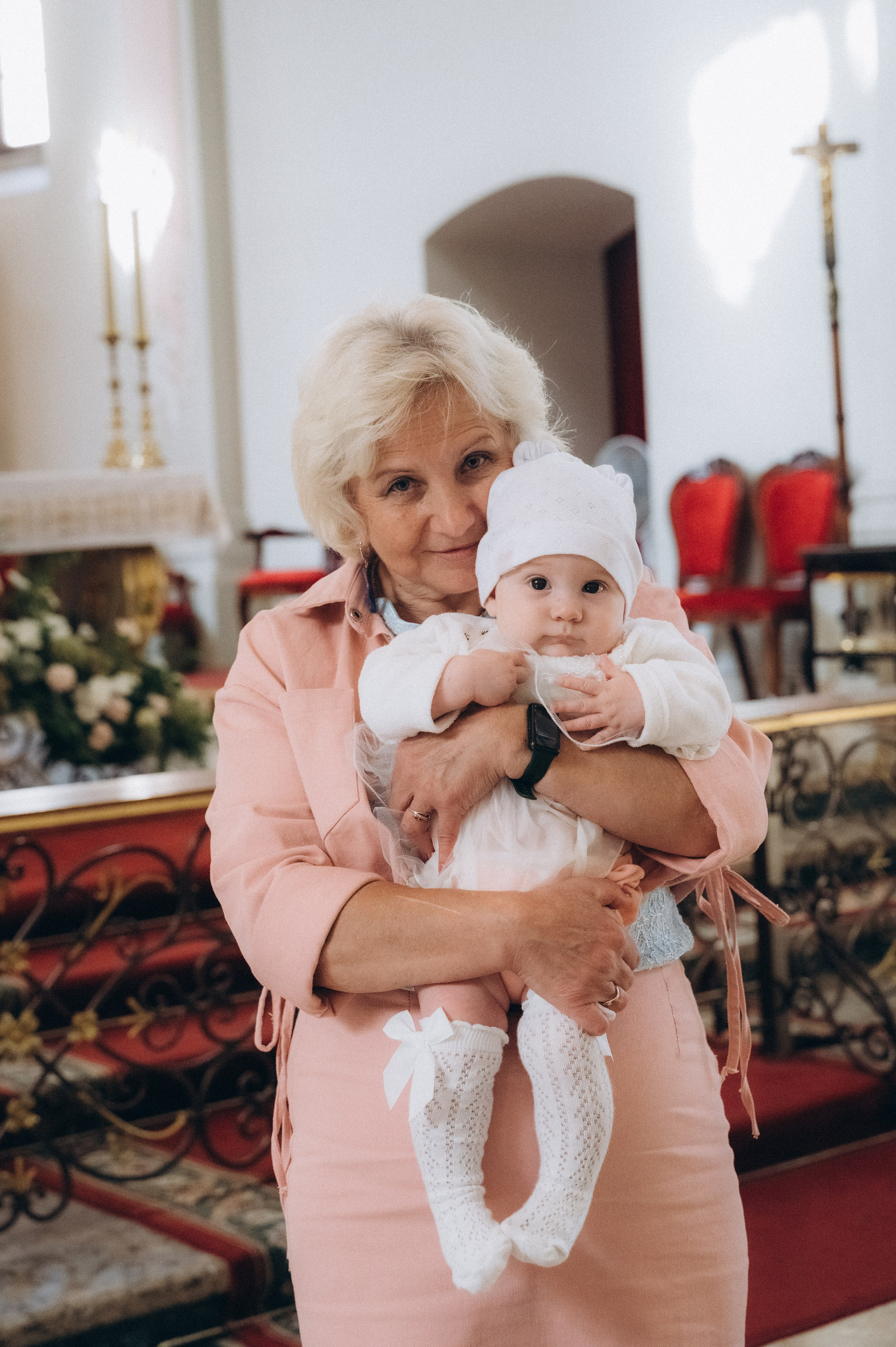 Крещение Василисы Архикафедральный костел Имени Пресвятой Девы Марии. Семейный фотограф в Минске Дарья Дреко