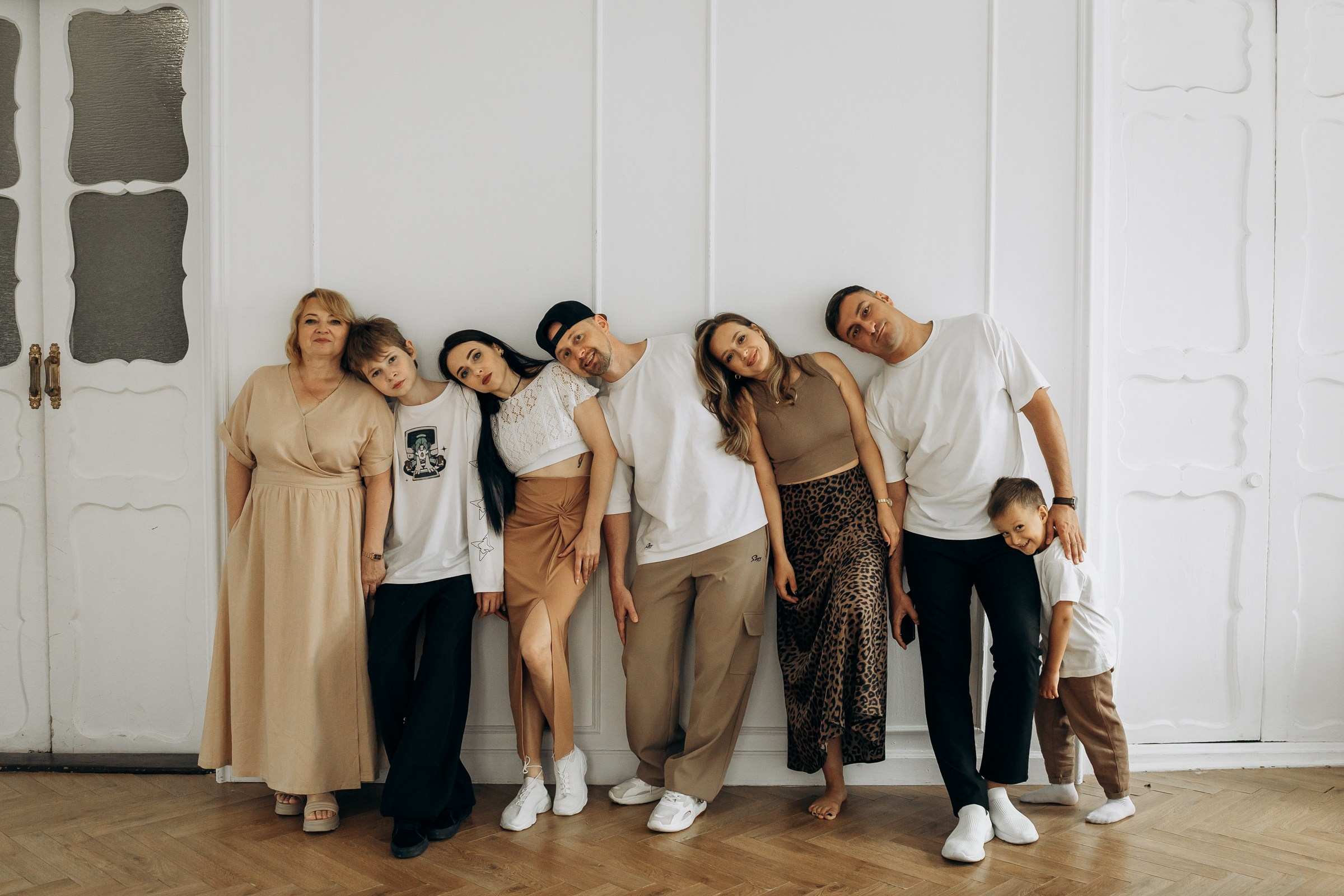 Большая семья. Семейный фотограф Тюмень Смирнова Юлия