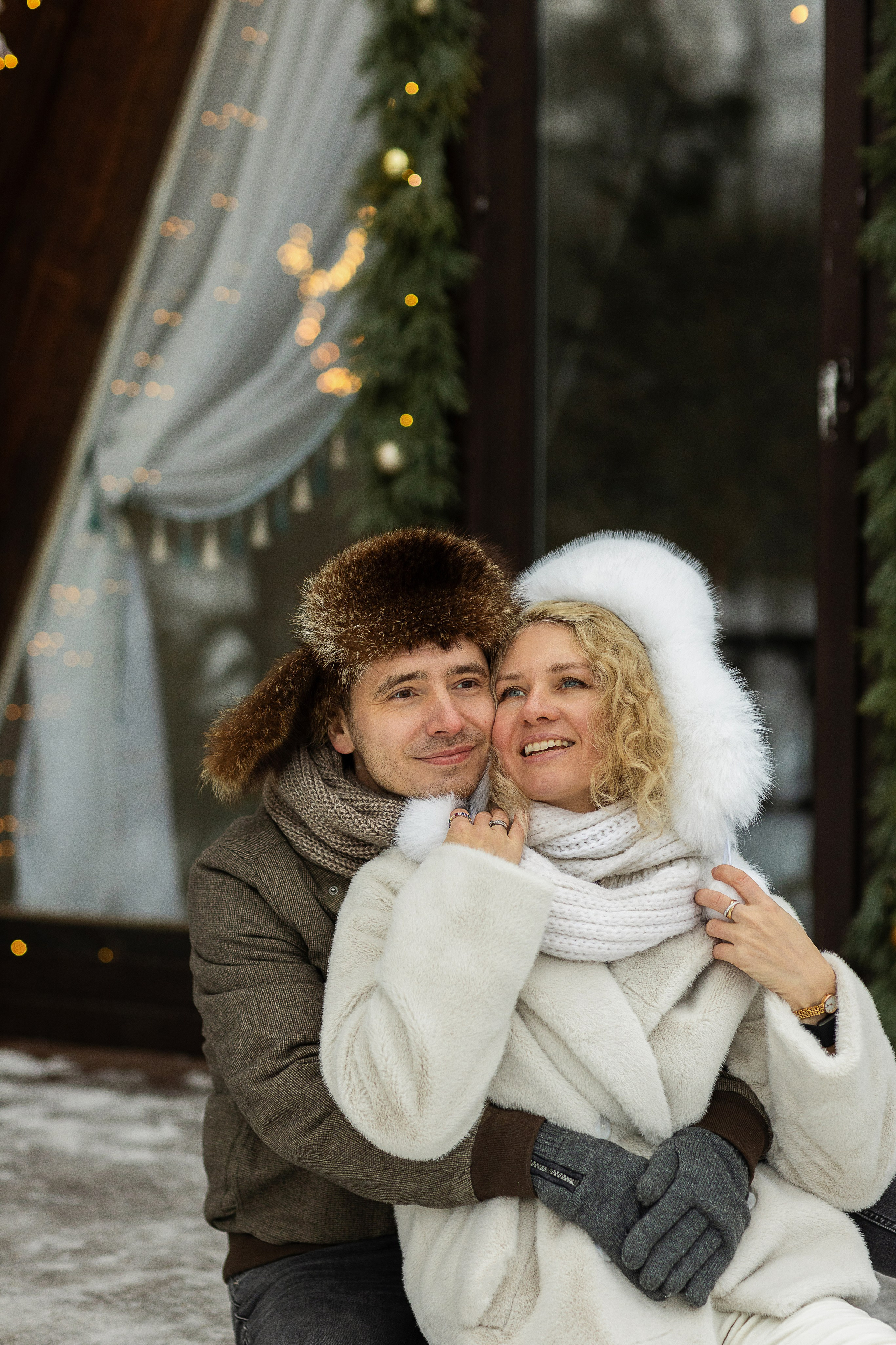 Зима в Кантри Хаус (загородная локация). Семейный и детский фотограф в Москве Олеся Маркина