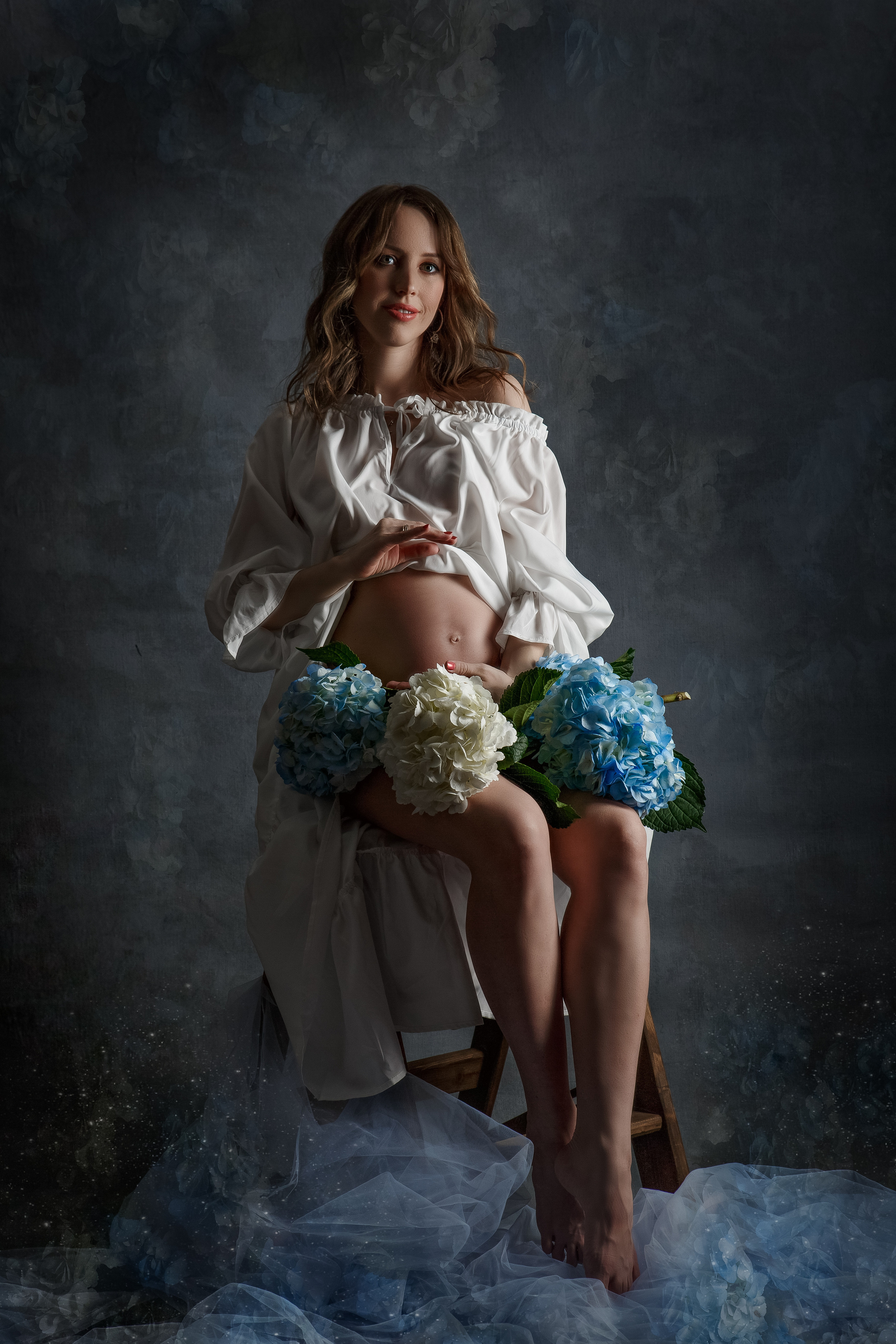 Фотосессия беременности «В ОЖИДАНИИ». Фотосессия новорожденного в Москве Newborn Angel