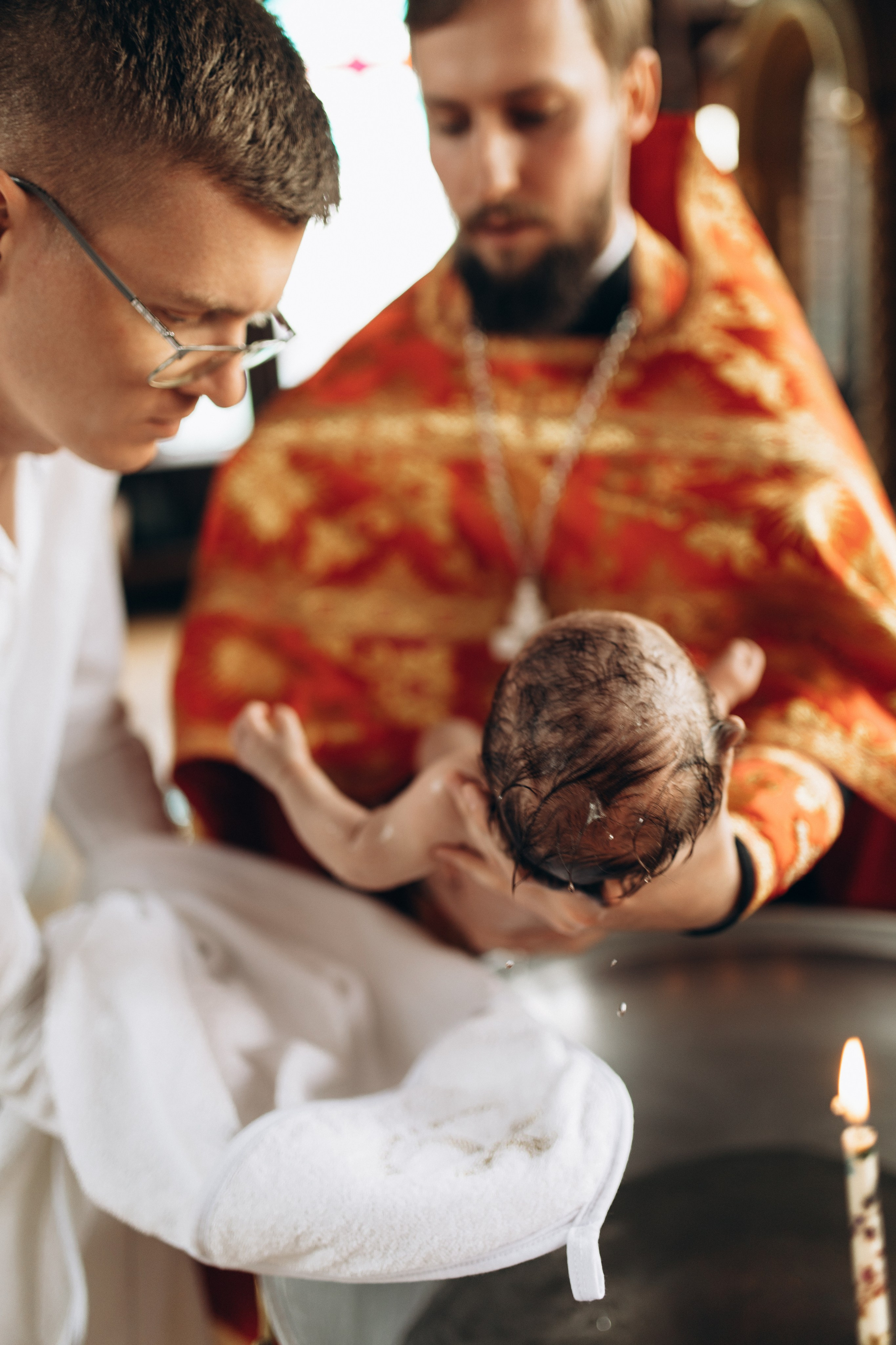 Крещение Лёвы. Самый теплый фотограф в Краснодаре Рябоконь Ксения