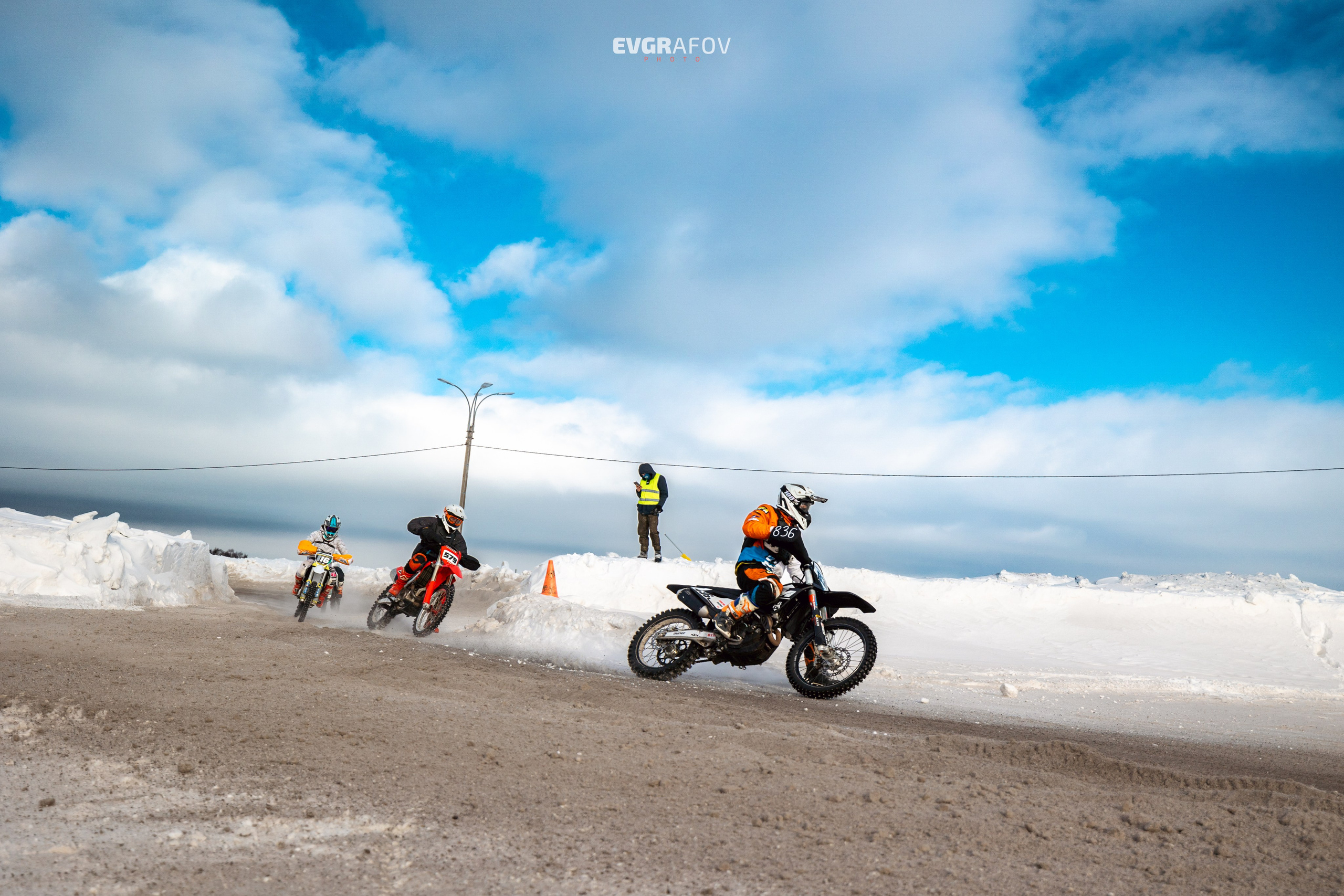 Открытый кубок Республики Татарстан по мотокроссу 3 этап. 4 февраля 2024 г. Фотограф Евграфов Александр