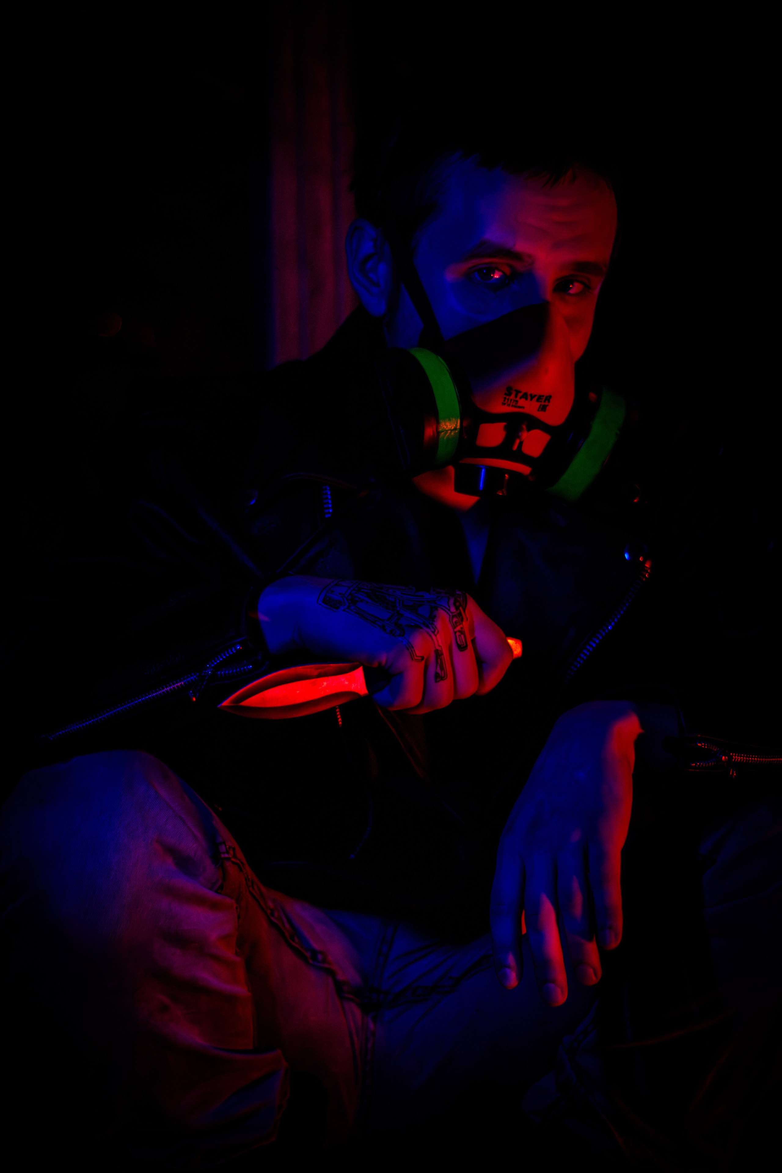 Фотосъёмка в стиле Киберпанк. Фотограф в Южно-Сахалинске Гусаков Евгений