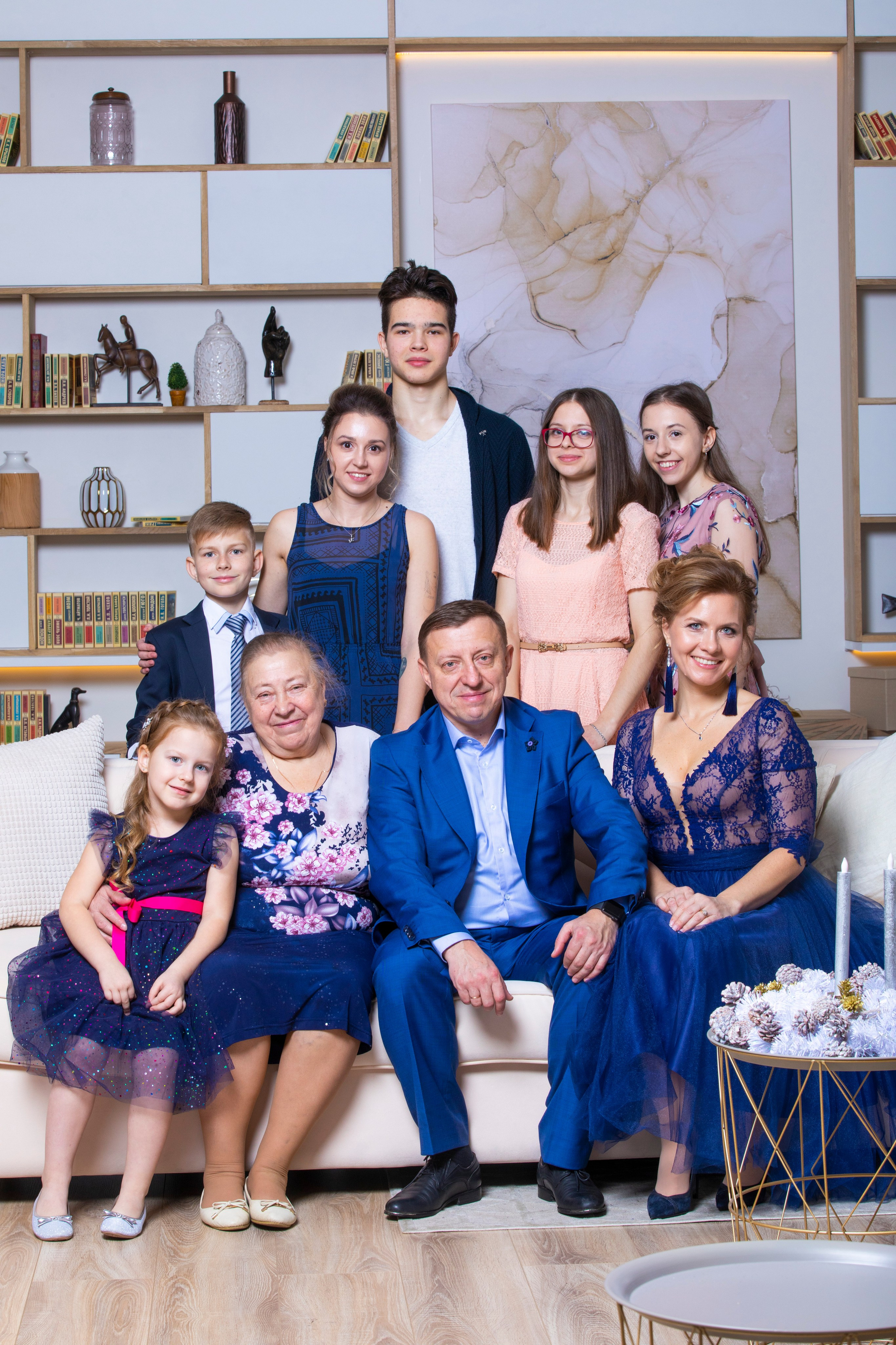 Семейные Съёмки в студии. ФОТОХУДОЖНИК