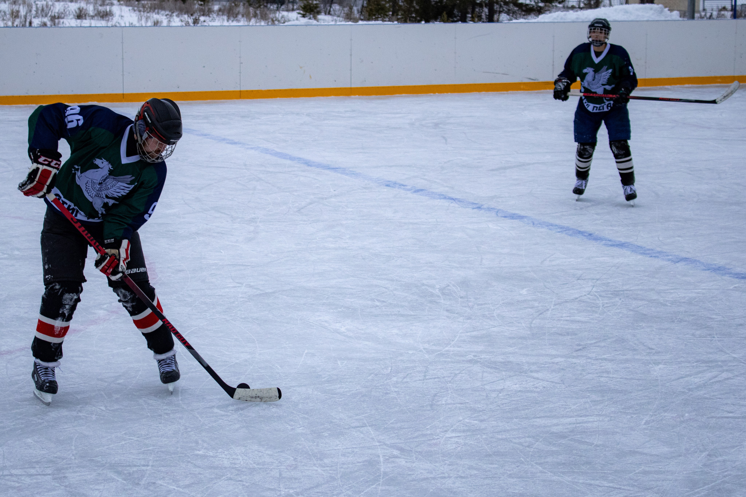 Хоккей г.п Атиг-г.Нижние Серги