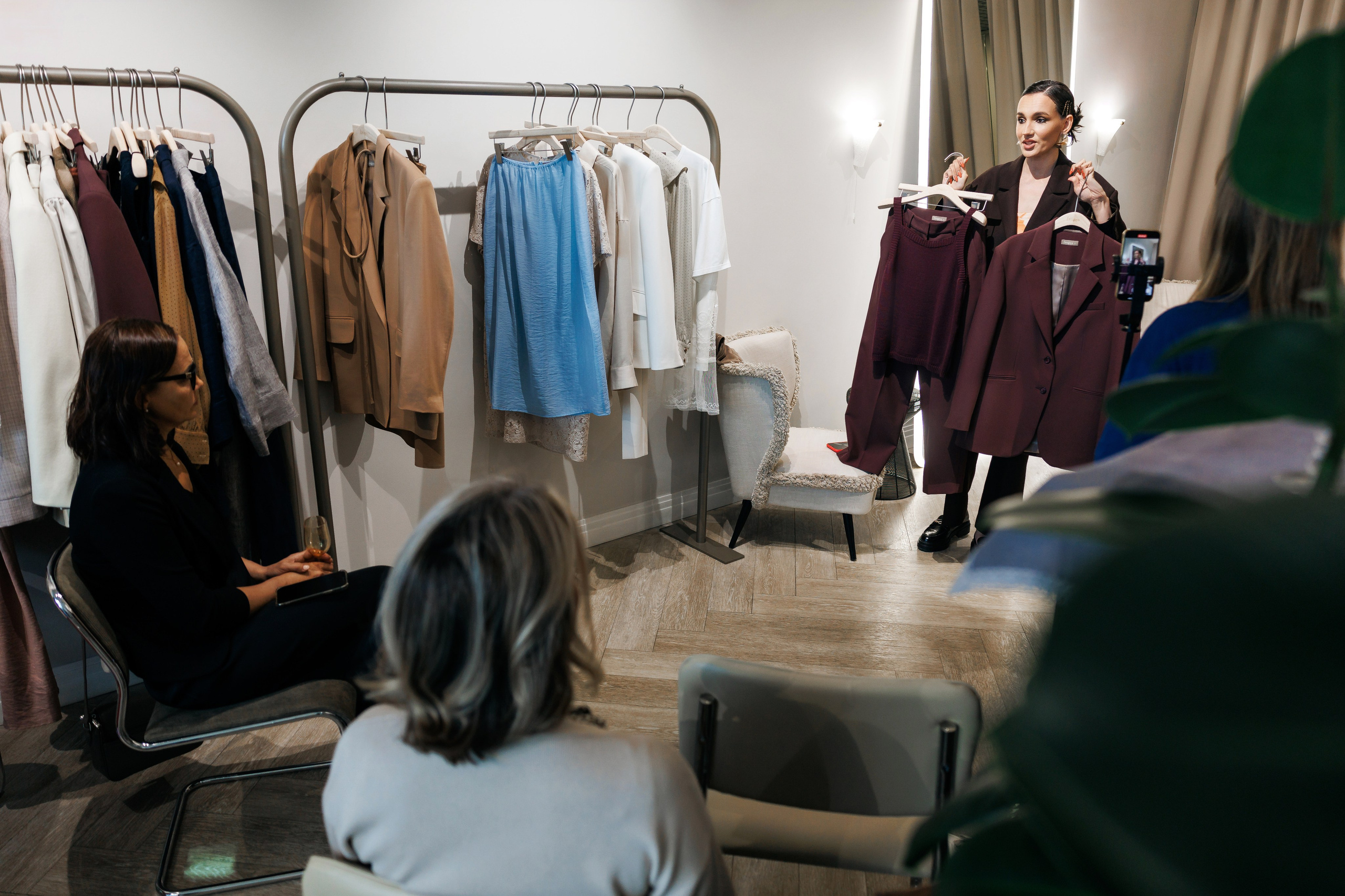 Drugaya store. Мастер-класс от стилиста. Фотограф Виталий Хайлов, Екатеринбург