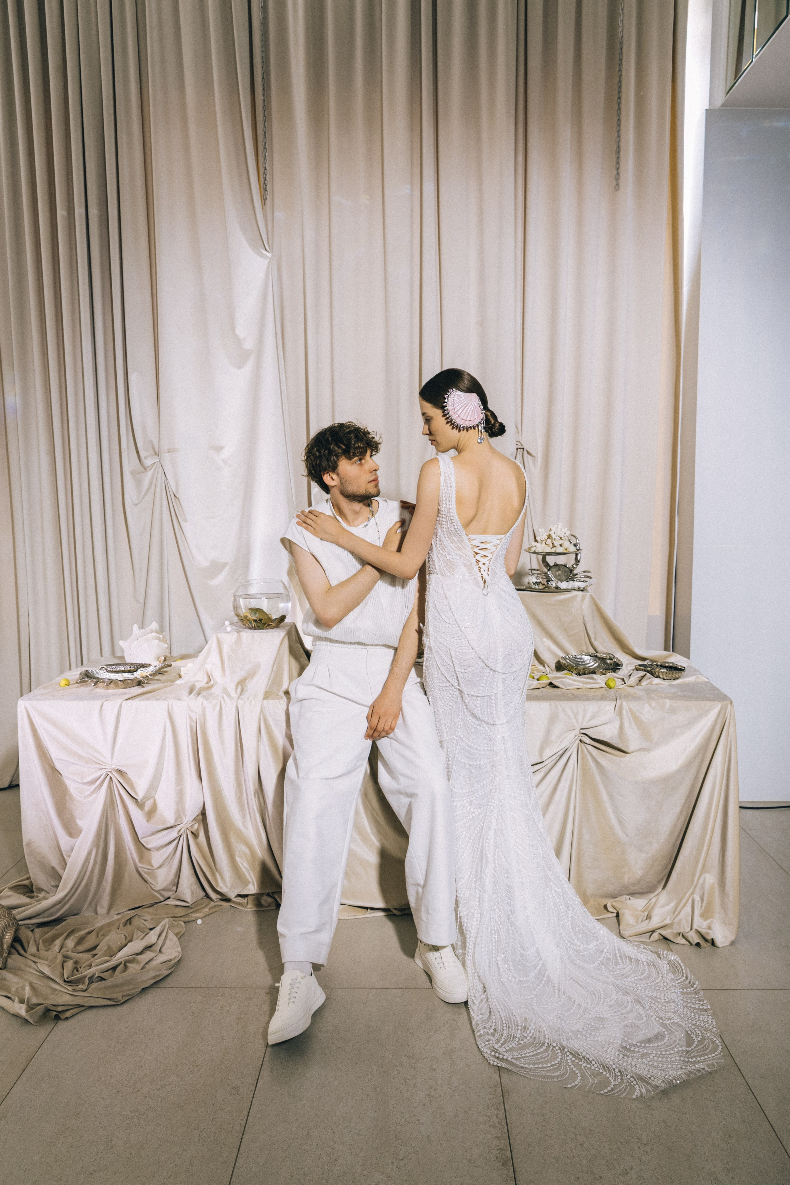 Свадьба в эстетике Mermaid core. Фотограф и видеограф Анна Домашенко