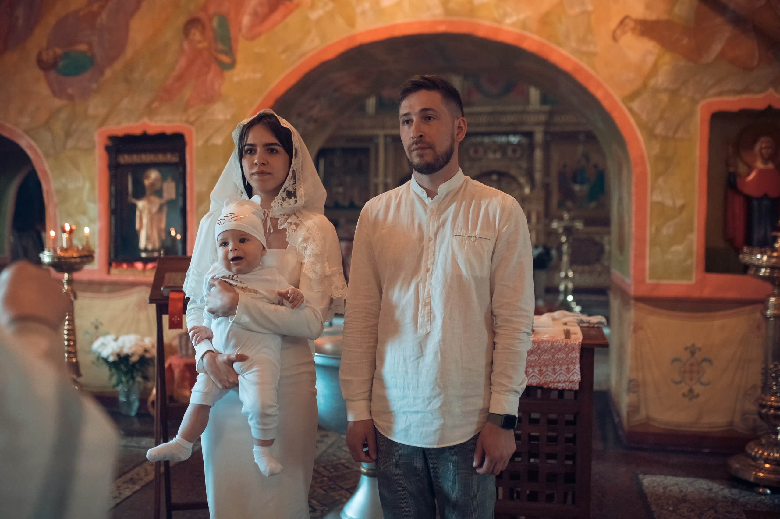 Таинство Крещения Спасо-Преображенский Храм. Семейный фотограф Олеся Батурина Рязань