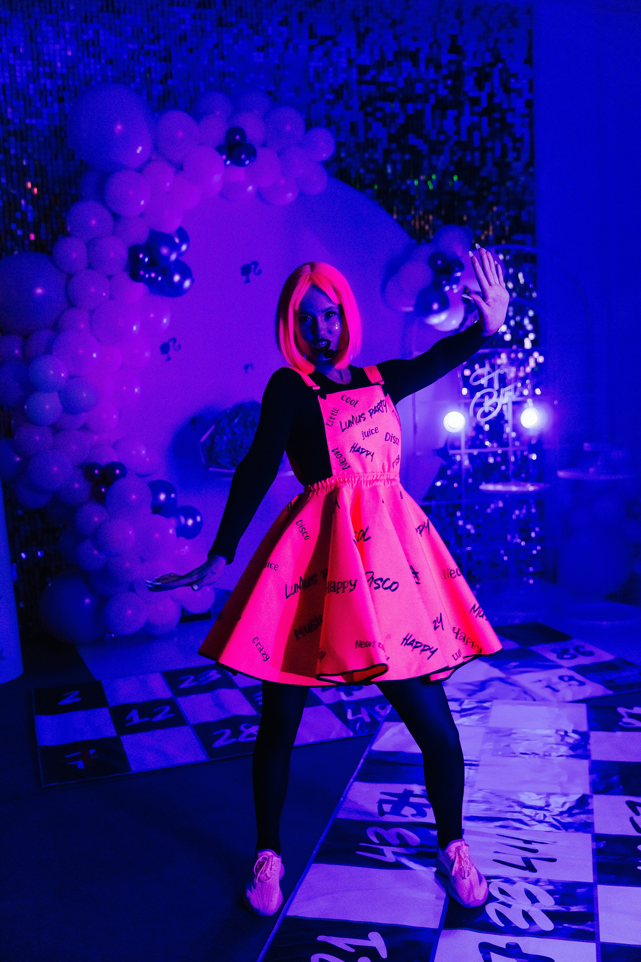 Неоновая вечеринка. Фотограф в Красноярске Любовь Малеева