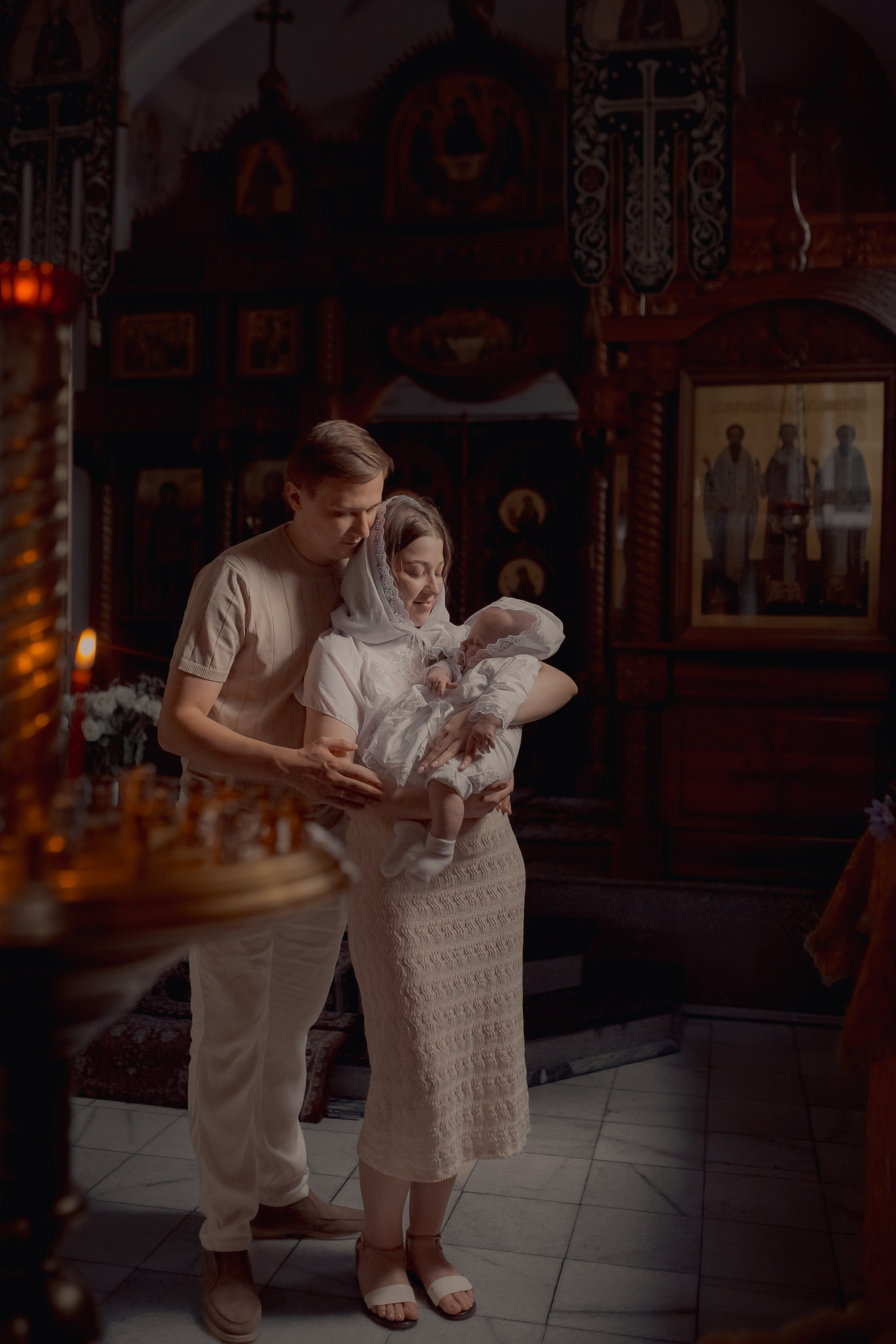Крещение Мирана. Фотограф на Крещение и Венчание в Ташкенте