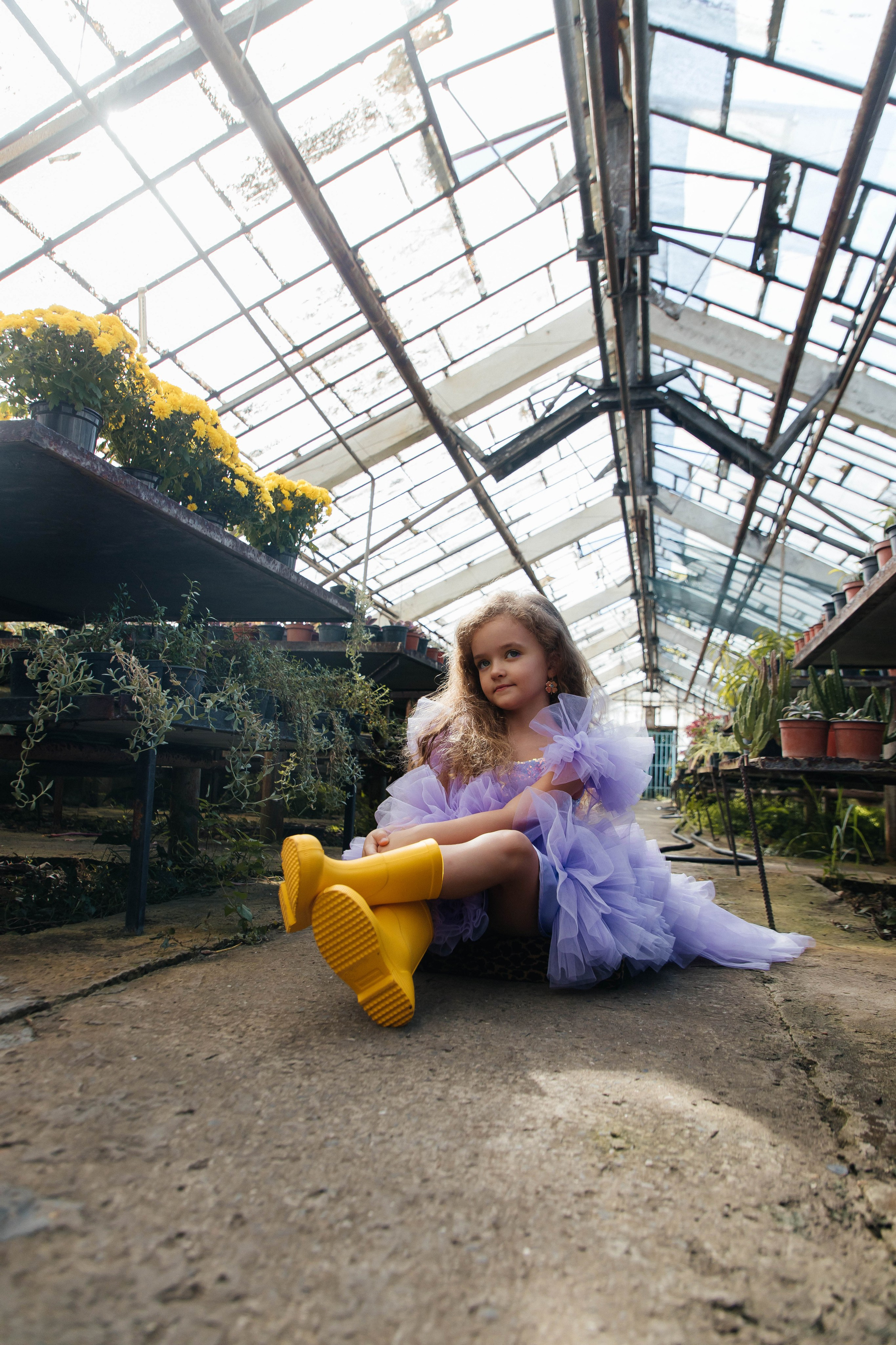 Botanical style. Efimova Model Agency